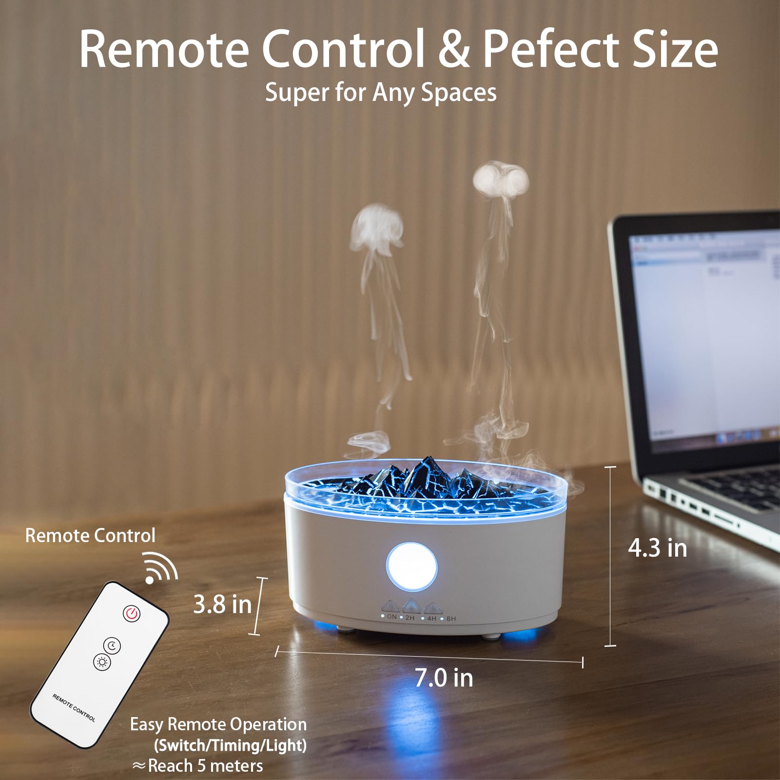 Paxeer Essential Oil Diffuser, 300ml Aromatherapy Diffuser with Remote Control, Auto Shut-Off & Timer Paxeer uk supplements