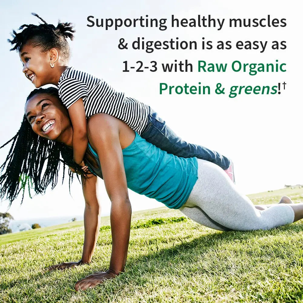 Garden of Life Raw Protein & Greens Vanilla Protein Powder – 20g Plant Based Greens Powder, Probiotics & Enzymes, Post-Workout Recovery, Vegan, Gluten-Free, Non-GMO, 20 Servings Garden of Life uk supplements