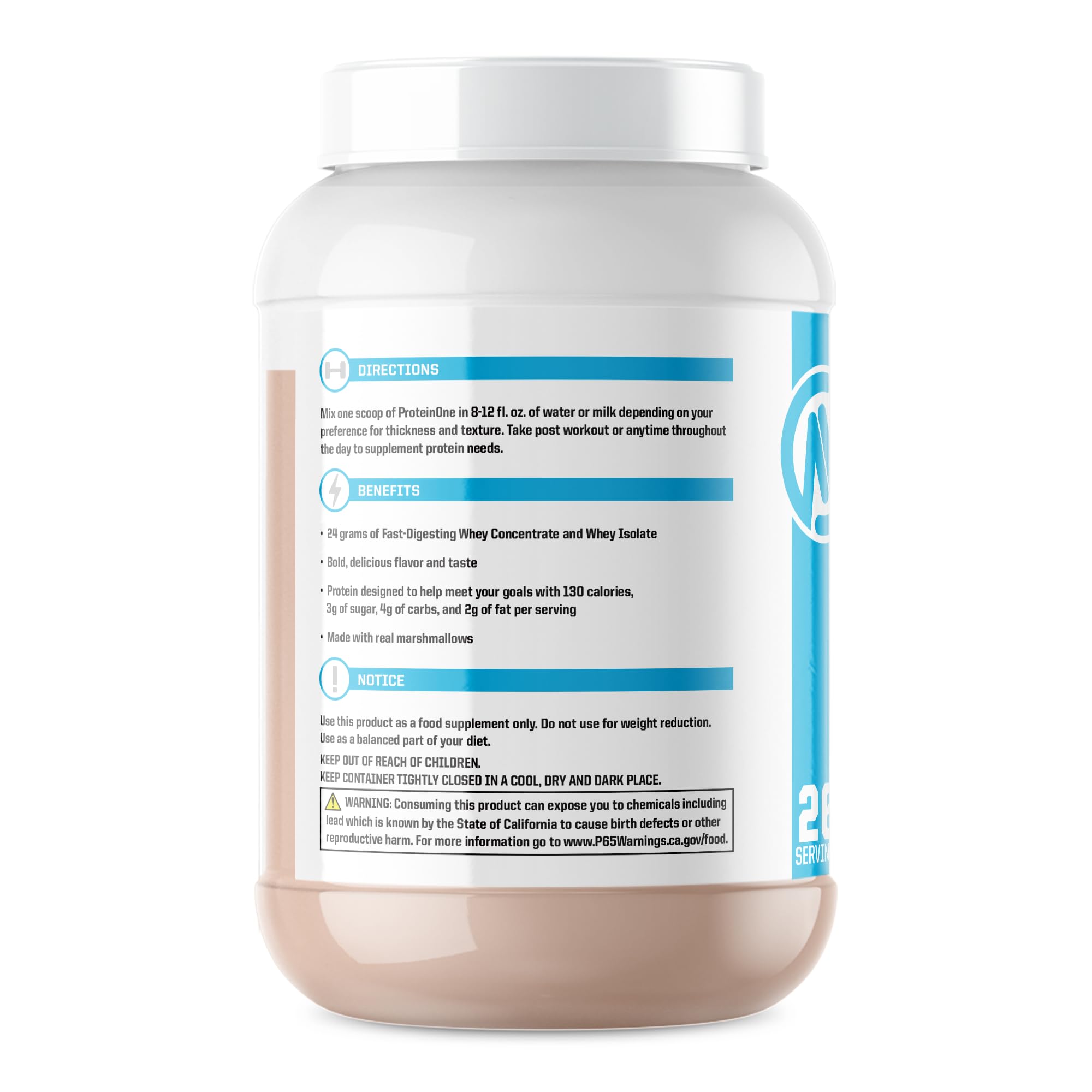 NutraOne ProteinOne Whey Protein Promote Recovery and Build Muscle with a Protein NutraOne uk supplements