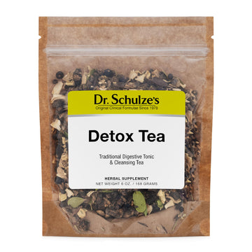 Dr. Schulze’s | Detox Tea | All Purpose Herbal Tonic | Powerful Digestive Stimulant | Dietary Supplement | Ultimate Liver Cleanse | Helps Eliminate Gas & Indigestion | Release Toxins | 6 Oz. Pack Dr. Schulze's uk supplements