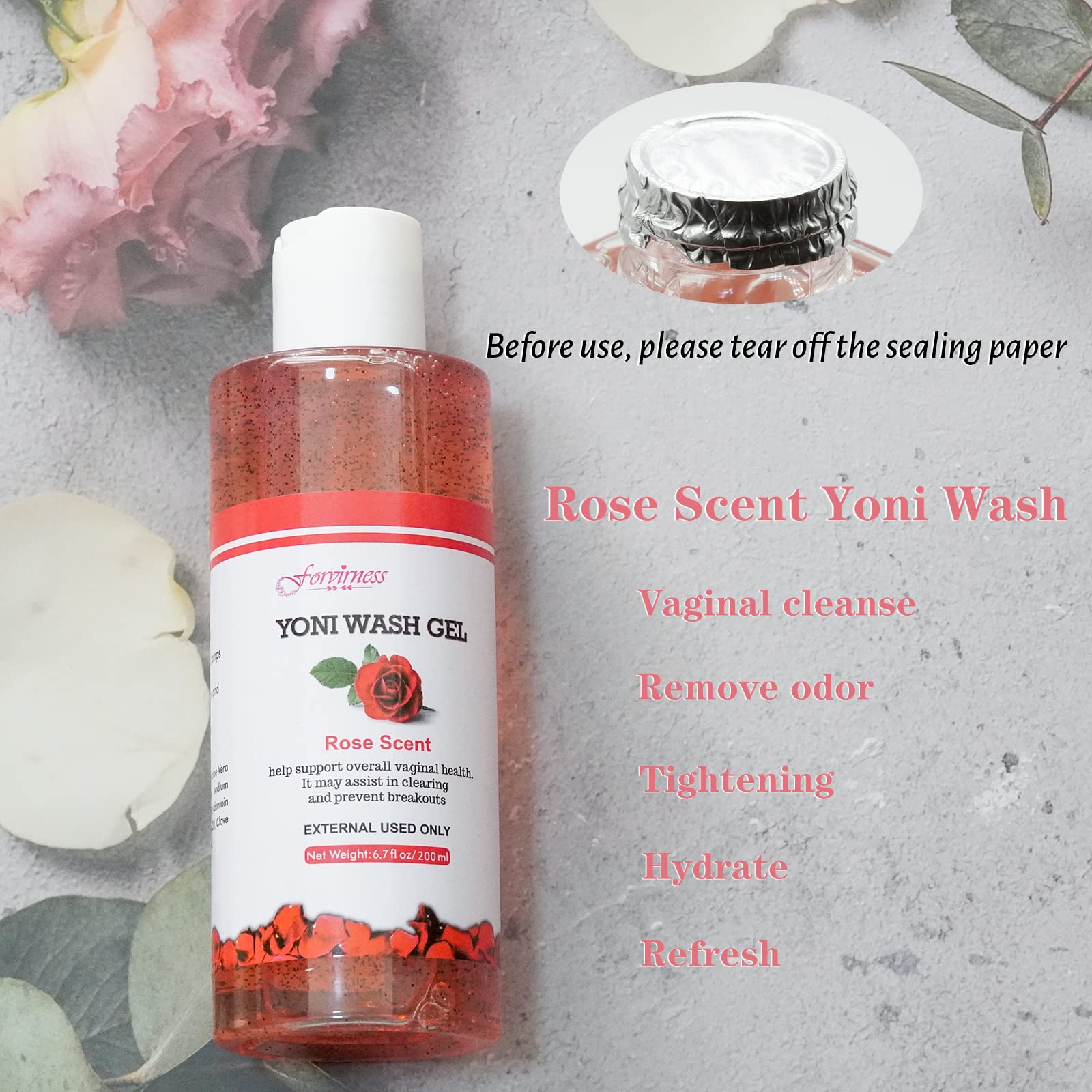 forvirness Feminine Wash & Natural Yoni Oil Set, Vaginal Wash with Cleaning Factor - Remove Odor forvirness uk supplements