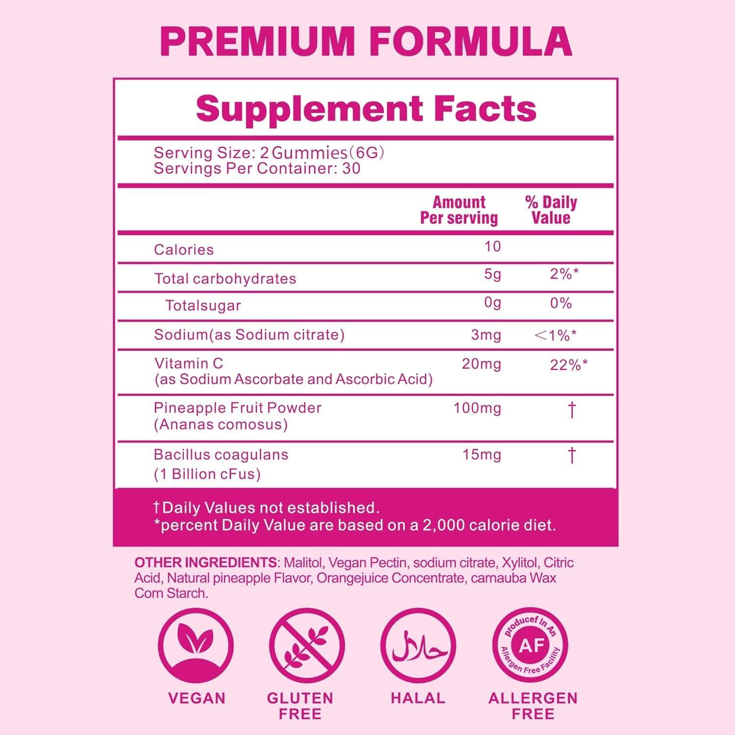 Shytrouy Premium Feminine Balance Gummies for Women, Vaginal Probiotics - pH Balance & Immune Defense Support for Feminine Health, Hawaiian Pineapple Flavor - 60 Count Shytrouy uk supplements