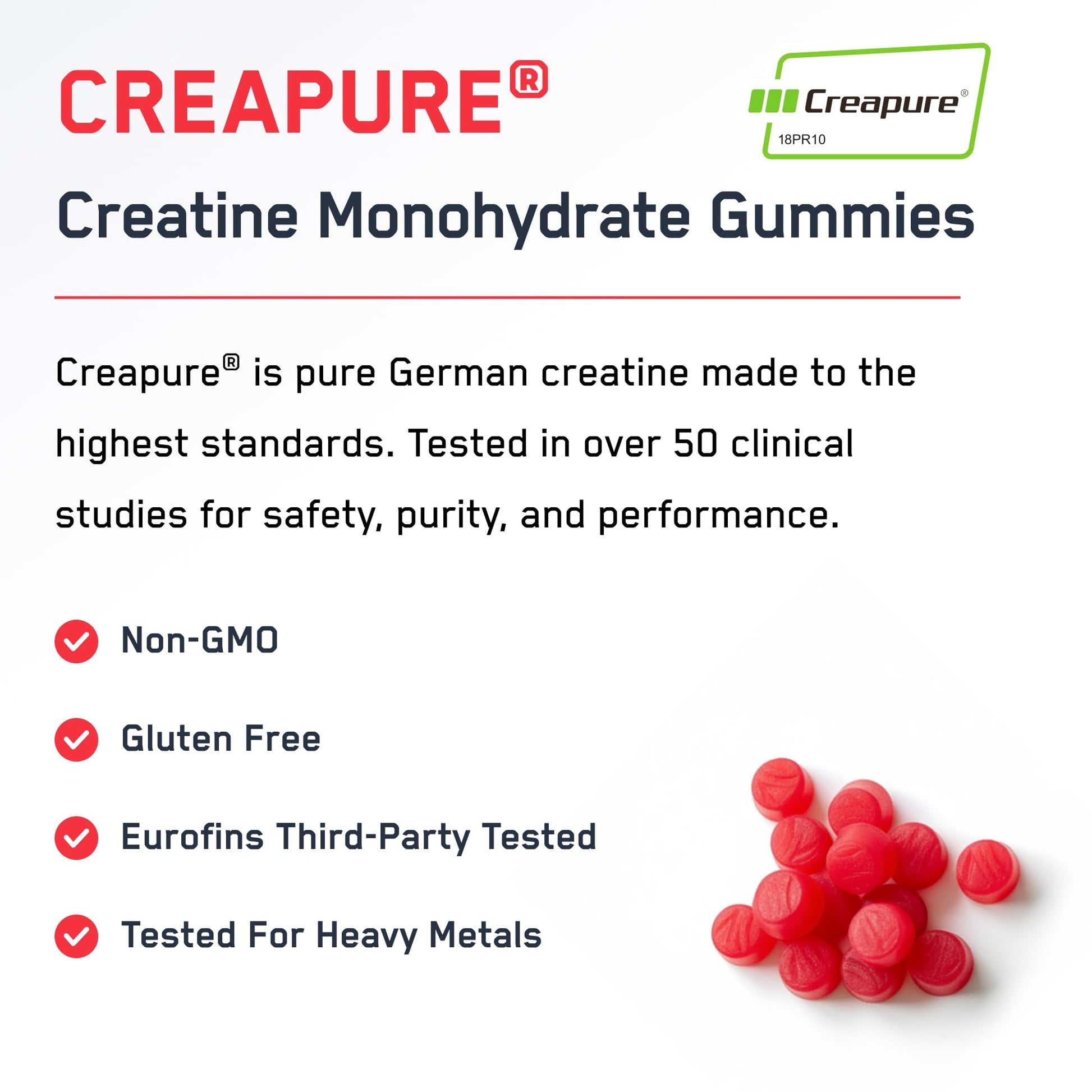 SteelFit Creapure Creatine Monohydrate Gummies for Men & Women, Juicy Watermelon - Gym Workout Nutritional Supplements for Muscle Gain, Brain Health & Strength Building Dietary Supplement, 120 Gummies SteelFit uk supplements