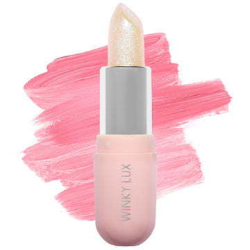 Winky Lux Unicorn Glimmer Balm -Hydrating ph Lip Balm, Natural Pink Tint with pH Color Changing, Moisturize & Soften Lips While Leaving Sheer Pink Tint, with Vanilla Scent Winky Lux uk supplements