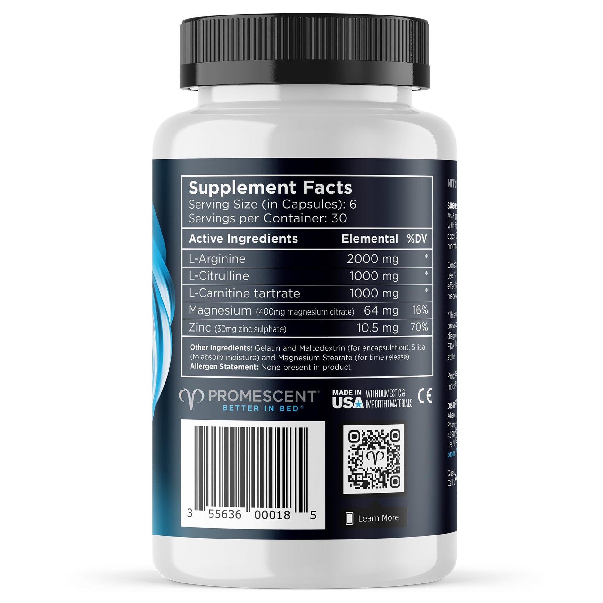VitaFLUX Triple Power Nitric Oxide Supplement for Male Performance + VitaFLUX Women's Promescent uk supplements