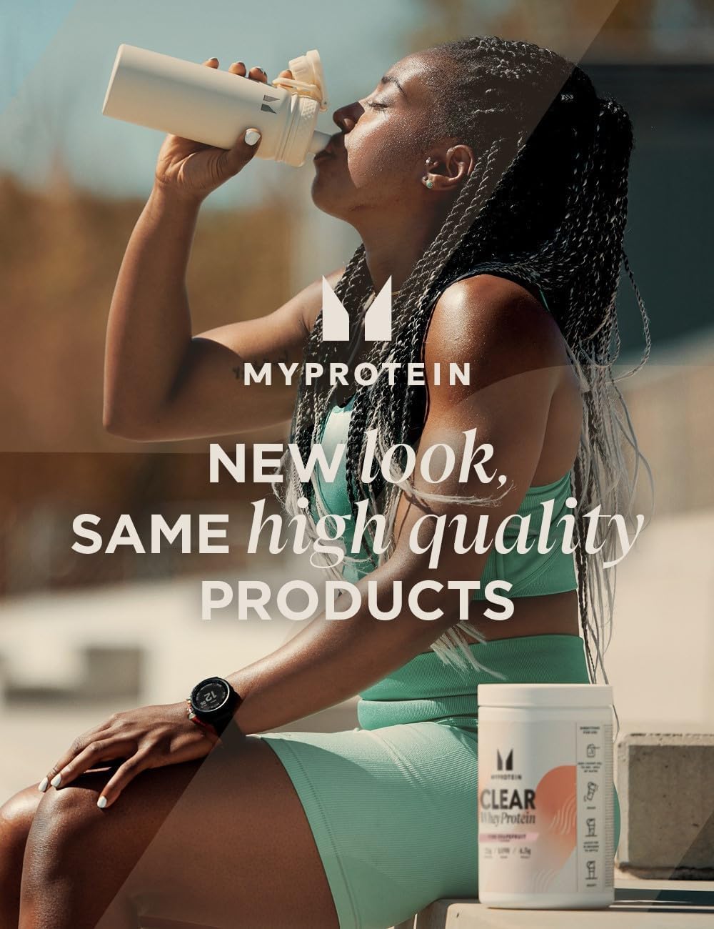 Myprotein Clear Whey Isolate Protein Powder - Peach Tea - 488g - 20 Servings Myprotein uk supplements