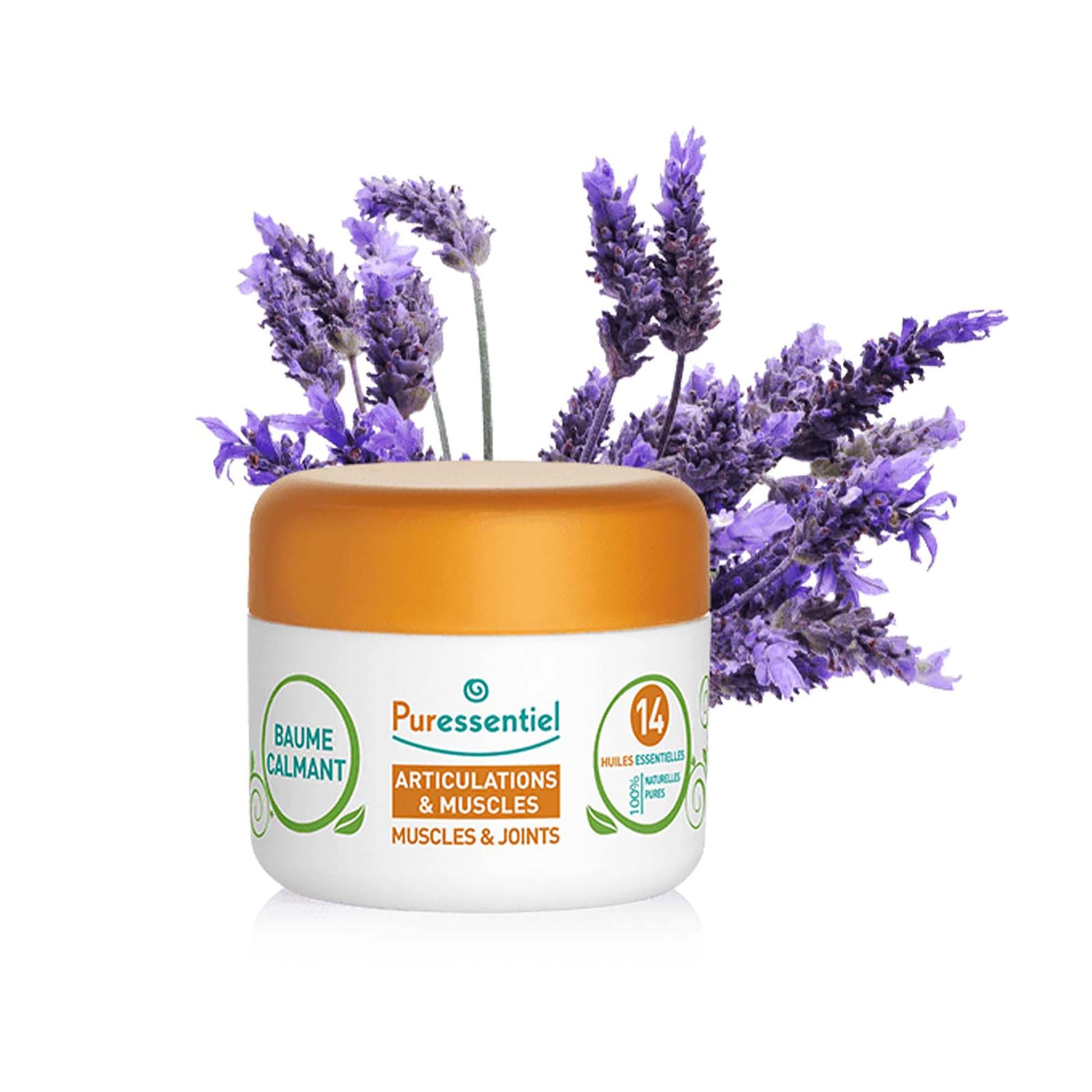Puressentiel Muscle and Joints Balm - Essential Oil and Shea Butter Balm for Back and Neck Massage - Dye-Free, No Preservatives - 1.01 oz Puressentiel uk supplements