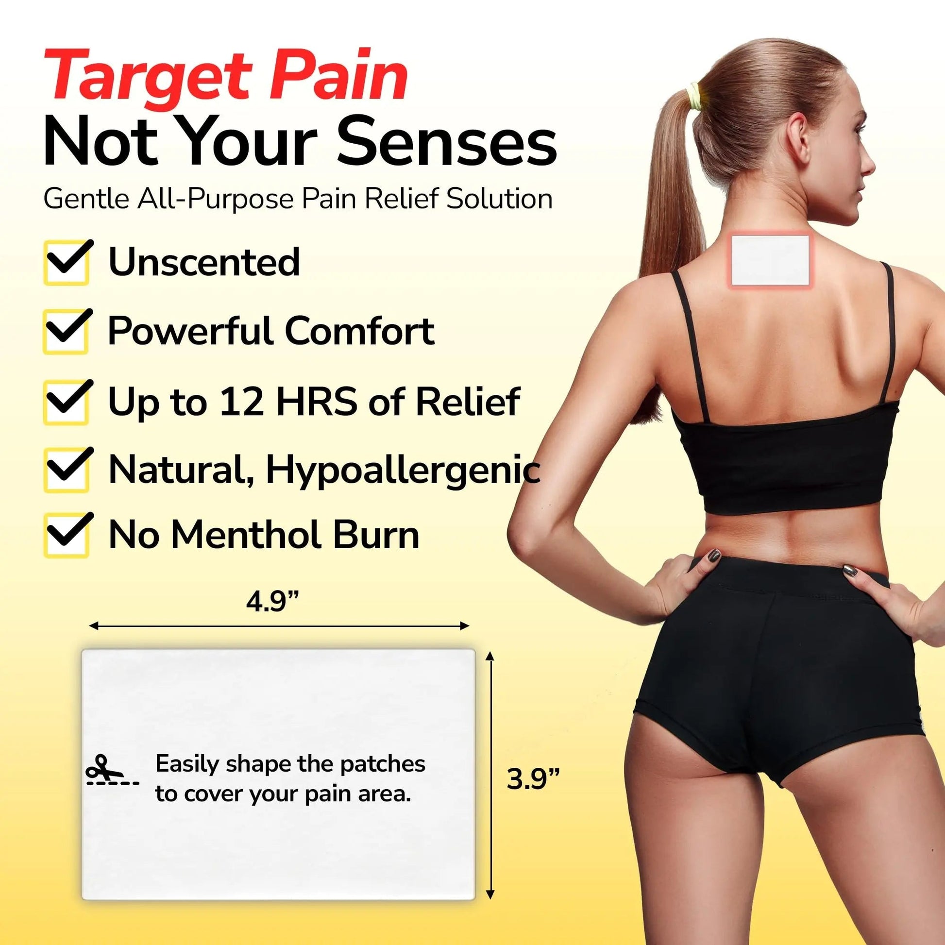 LABOFLEX Arnipatch Natural Arnica Pain Relief Hydrogel Patches – Long Lasting Relief for Muscle Soreness, Swelling, Inflammation, Stiffness & Injury on Back, Knee & Neck (Box, 10, Count) LABOFLEX uk supplements