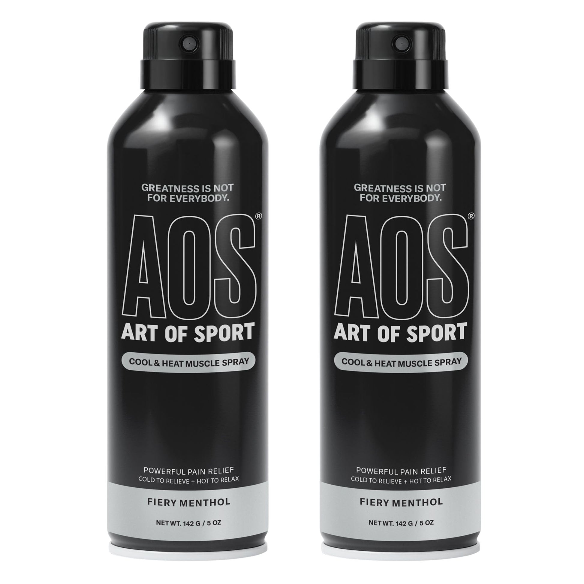 Art of Sport Muscle Relief Spray for Men– Pain Relief for Sore Muscles & Joints– Menthol Cooling & Heating Spray for Back, Neck, Knee, Shoulder, Hip– Cool & Heat– Made for Athletes– 5 fl oz. Pack of 2 Art of Sport uk supplements