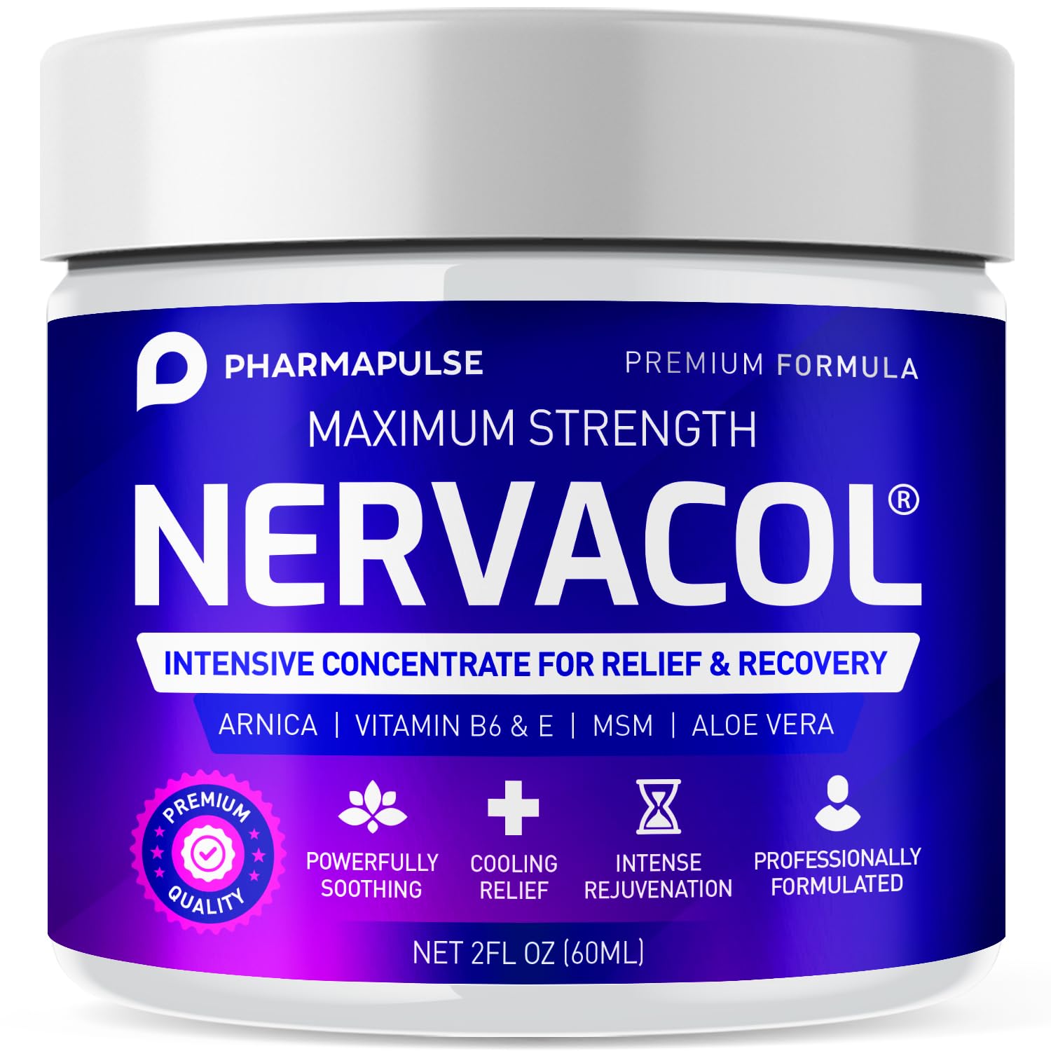 Pharmapulse Neuropathy Cream – Maximum Strength for Feet, Hands, Legs, Toes, Lower Back - Alpha Lipoic Acid, Arnica, Vitamin B6, Aloe Vera, MSM - Effective Soothing Pharmapulse uk supplements
