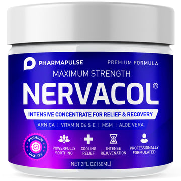 Pharmapulse Neuropathy Cream – Maximum Strength for Feet, Hands, Legs, Toes, Lower Back - Alpha Lipoic Acid, Arnica, Vitamin B6, Aloe Vera, MSM - Effective Soothing Pharmapulse uk supplements
