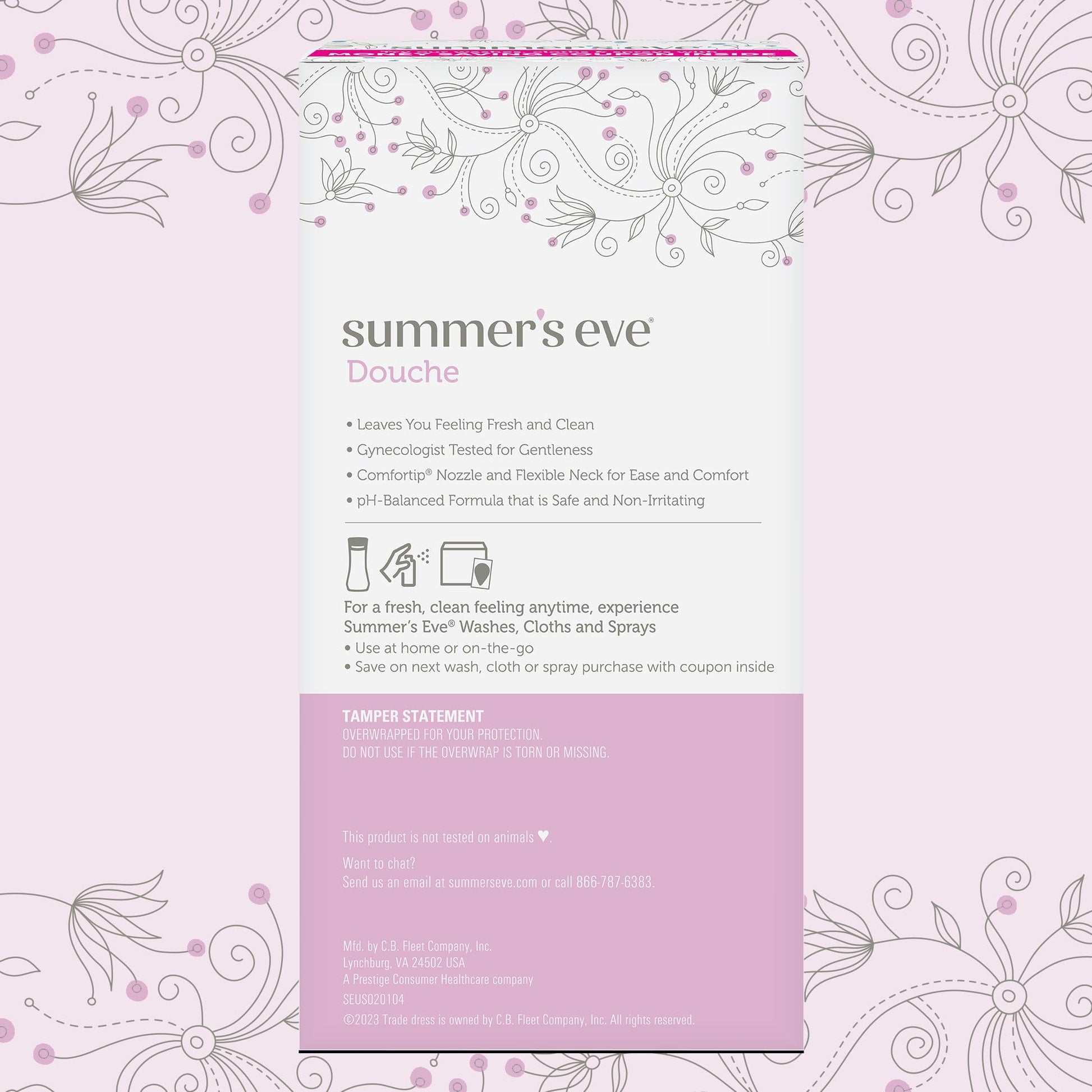 Summer's Eve Douche, Vaginal Douche for Women, Island Splash, 4 Units, 4.5 Oz Each, 1 Pack Summer's Eve uk supplements