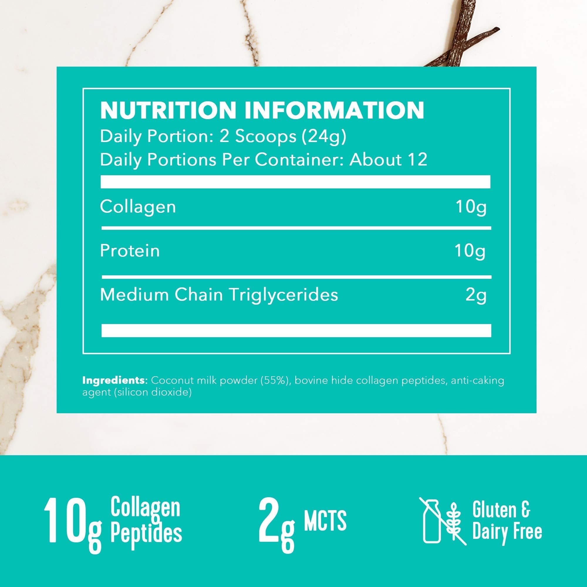Vital Proteins Collagen Coffee Creamer, No Dairy & Low Sugar Powder with Collagen VITAL PROTEINS uk supplements