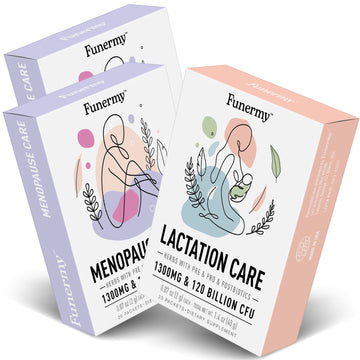 Funermy Postnatal Probiotics Lactation Supplements and Menopause Probiotics for Women Funermy uk supplements