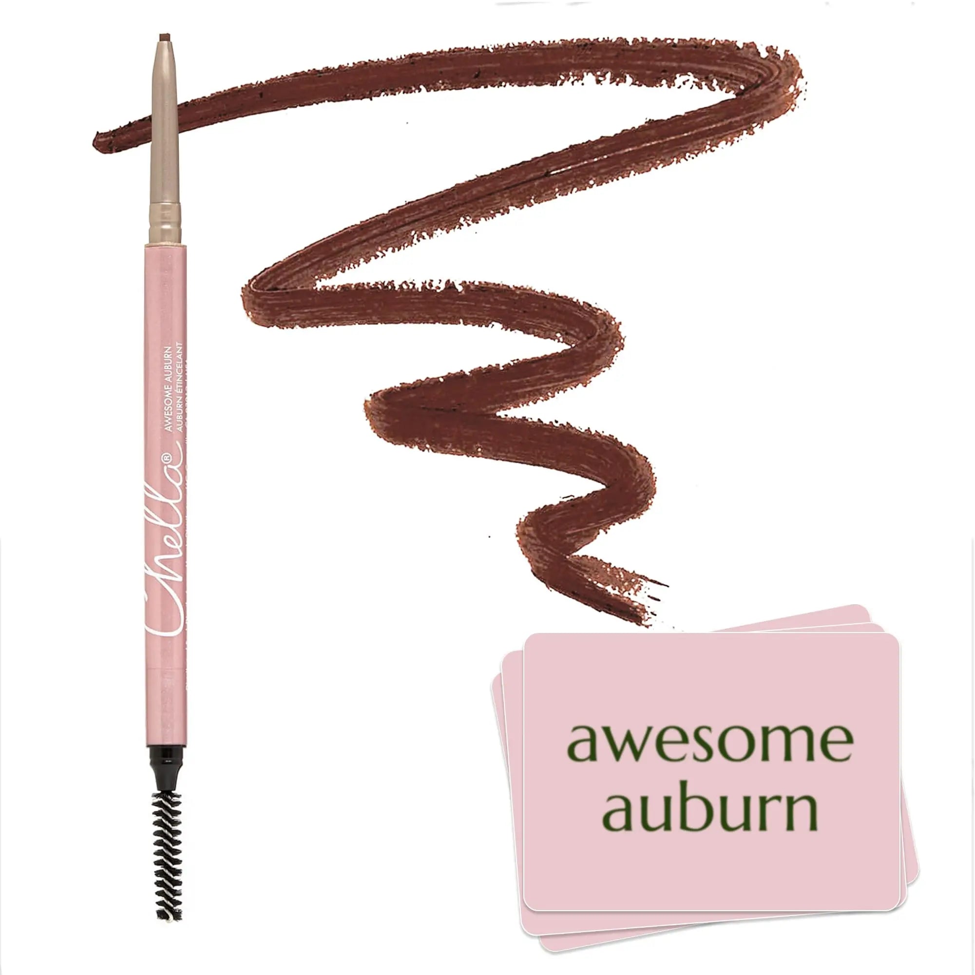 Chella Eyebrow Pencil – Easy-to-Use Brow Definer for Shaping, Filling & Blending – Long-Wear Auburn Eyebrow Pencils for Women with Precise Tip (Auburn) Chella uk supplements