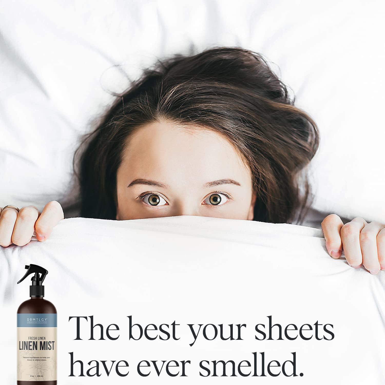 DRMTLGY Natural Fresh Linen Mist and Room Spray - Pure Essential Oils for a Pillow Spray, Linen Mist DRMTLGY uk supplements
