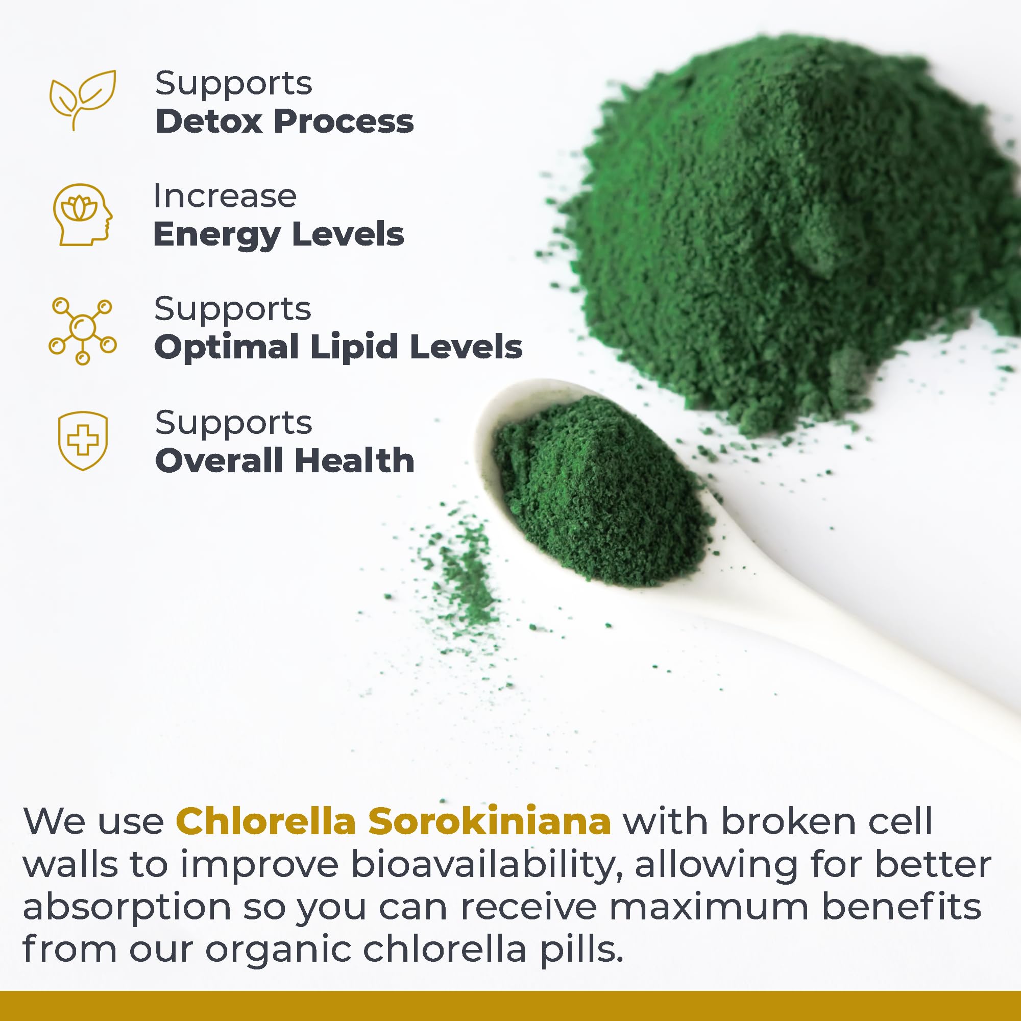 Premier Research Labs Medi Chlorella-FX - Chlorella Capsules, Chlorophyll Capsules, Organic Pills for Women & Men, Chlorophyll Supplement - 120 Vegetarian Capsules Premier Research Labs uk supplements