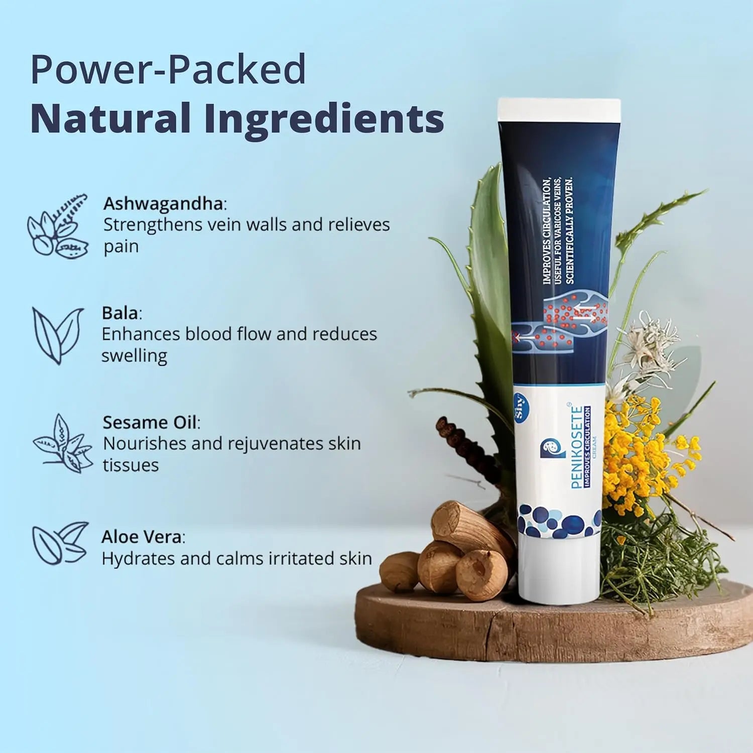 Cream Ayurvedic Solution for Management of Varicose Veins, Spider Veins, Varicocele Helps Reach The Root Cause of varicose Veins Reduces Cramps, Itching & Swelling. Single Tube (25 GMS). Generic uk supplements