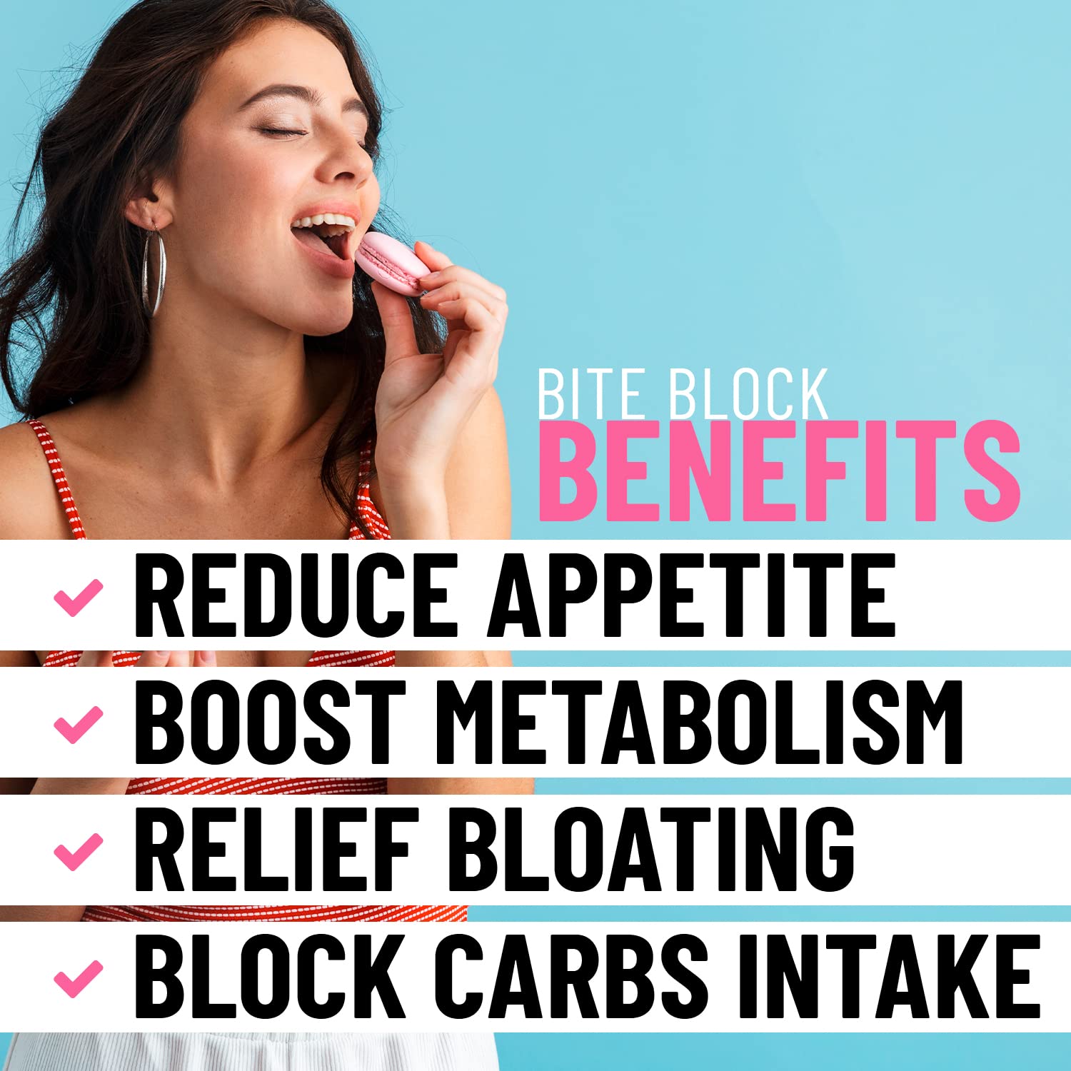 Appetite Suppressant for Women - Weight Loss Pills for Bloating Relief & Carb Blocker Helix Heal uk supplements