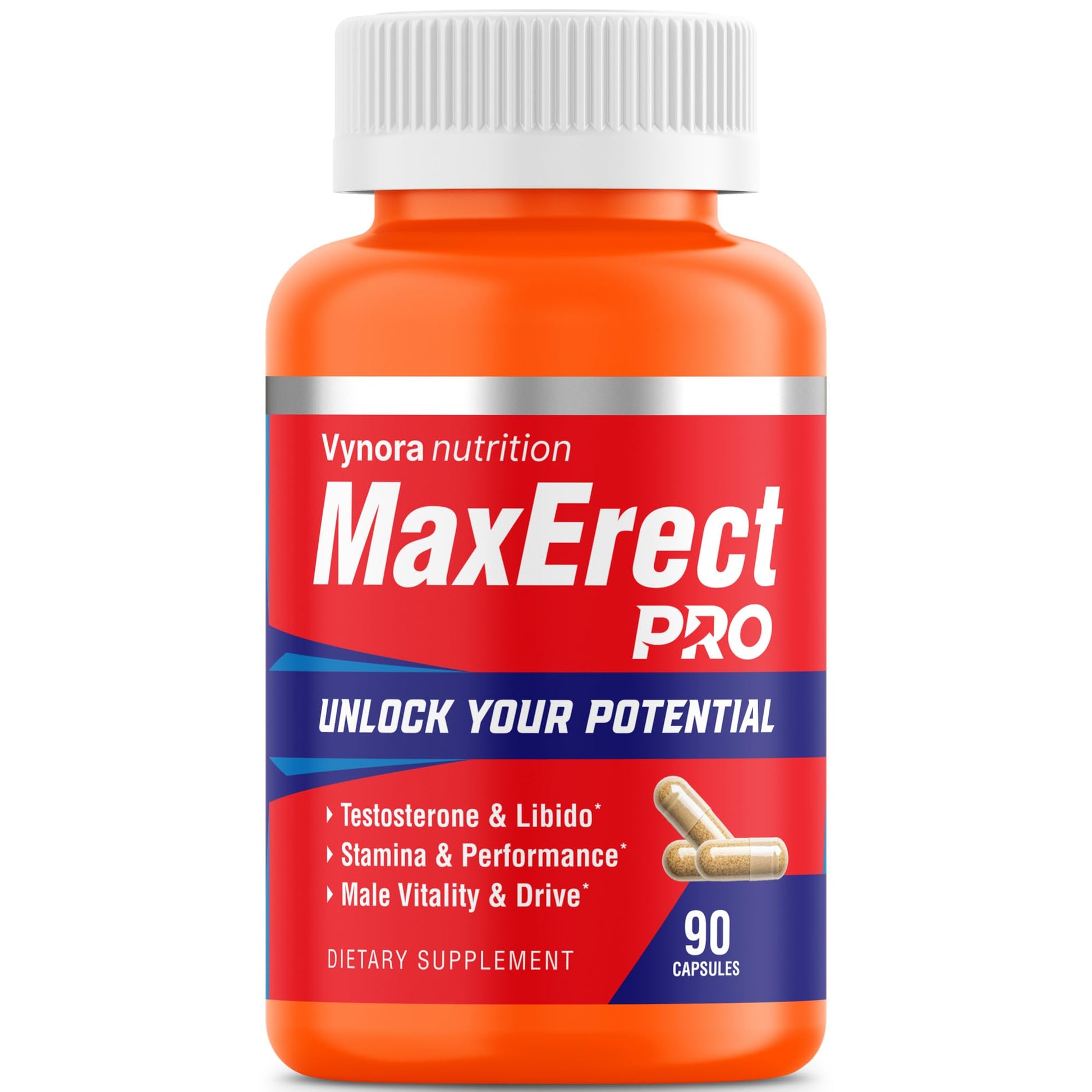 Max Erect PRO Male Enhancing Supplement Pills - Helps Promote Fast Acting Blood Flow for Men - Support Libido, Drive, Size, Performance, Growth, Testosterone, Energy, Stamina, Confidence - 30 Servings Vynora Nutrition uk supplements