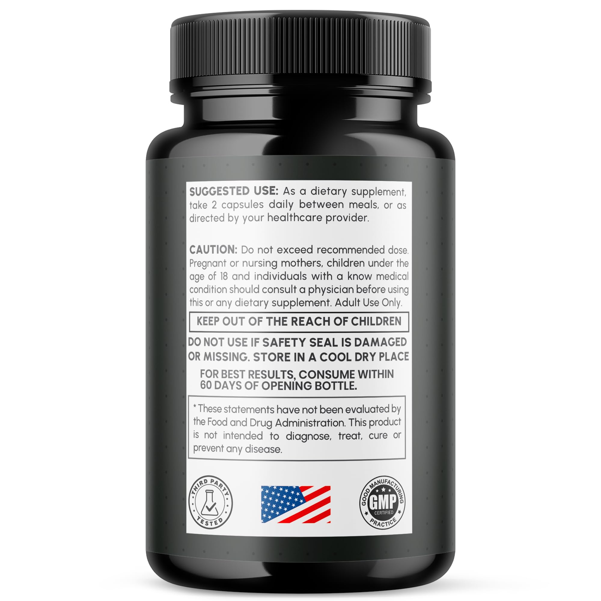 Steel Power Capsules, Official Steel Power for Men with All Natural Ingredients, Advanced SteelPower Men's Health and Wellness Vitamin Formula Pills with Maximum Strength Multivitamins (60 Capsules) MJO uk supplements