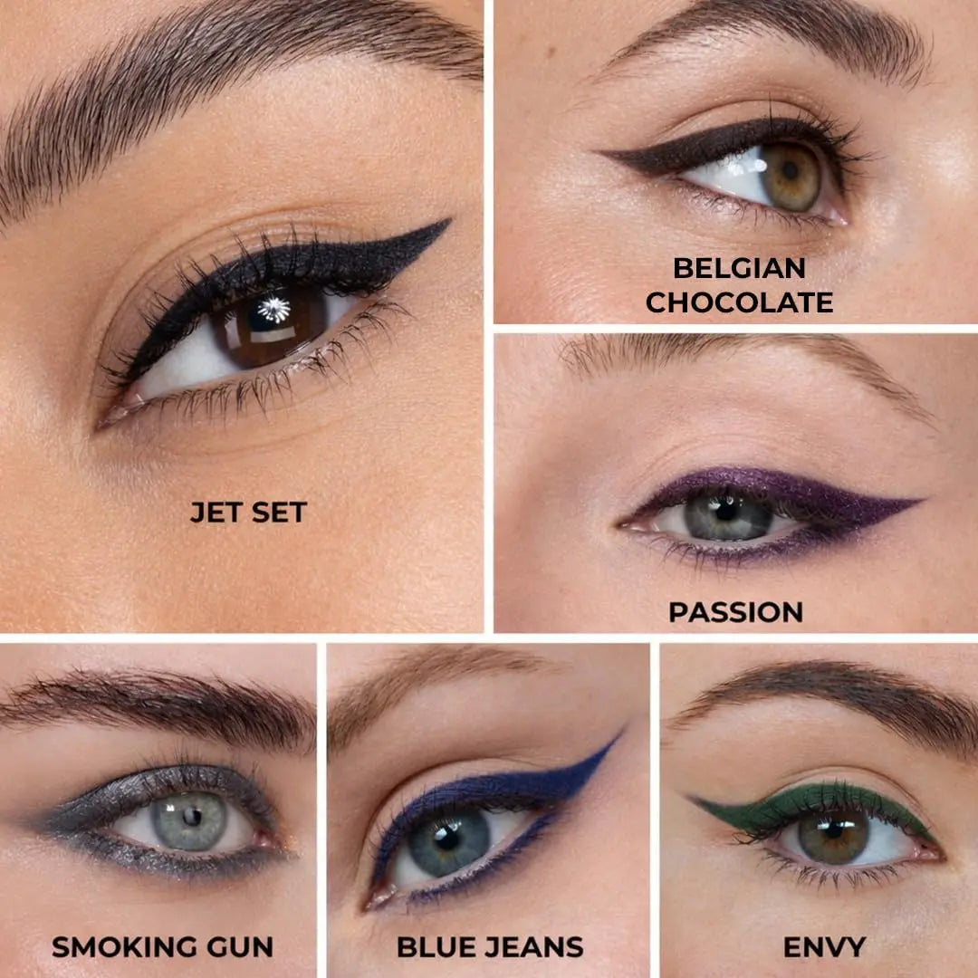 Honeybee Gardens Effortless Eye Liner Pencil, Jet Set Black, Smooth Long-Wearing, Rich Pigment, Vegan & Gluten-Free Honeybee Gardens uk supplements