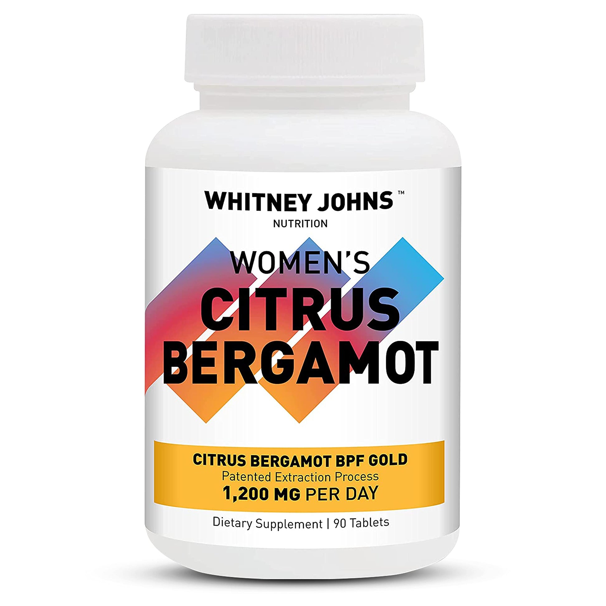 Whitney Johns Citrus Bergamot for Women, Clinically Tested Bergamot Supplement Specifically Formulated for Womens Health and Wellness, Antioxidant, 1200mg, 90 Tablets Whitney Johns uk supplements