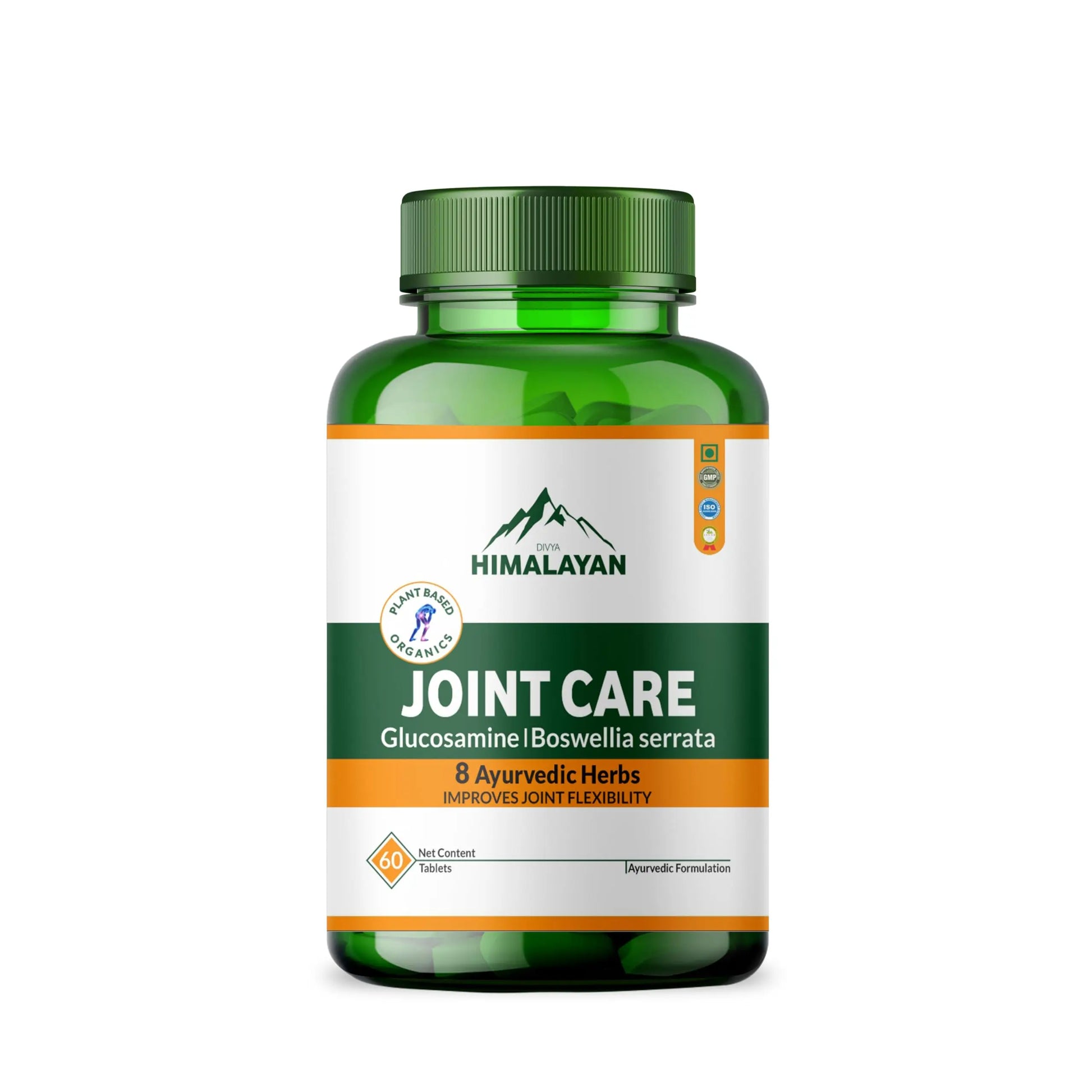 Divya Himalayan Plant-Based Joint Care Supplement, 60 Tablets, Improves Joint Flexibility, Strengthen Muscles | Supports Mobility for Men Women Old Age - 60 Joint Support Tablet Divya Himalayan uk supplements