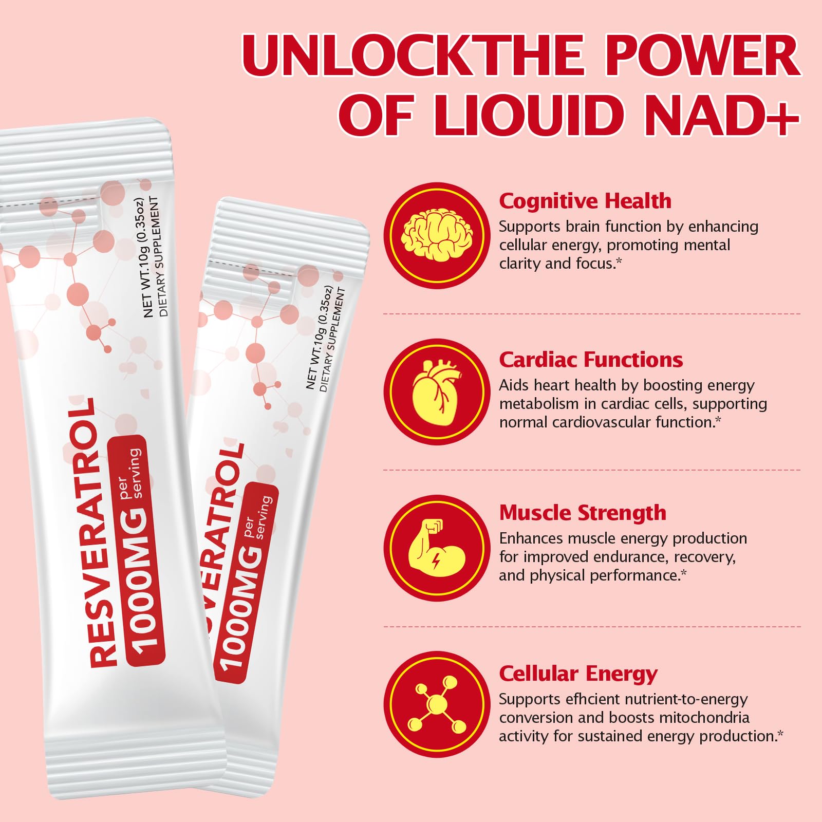 KITNOBLIS NAD+ Supplement for Women 1000mg - High Potency Cellular Energy Booster with PQQ, Resveratrol - Health, Anti-Aging Support （21pcs） KITNOBLIS uk supplements