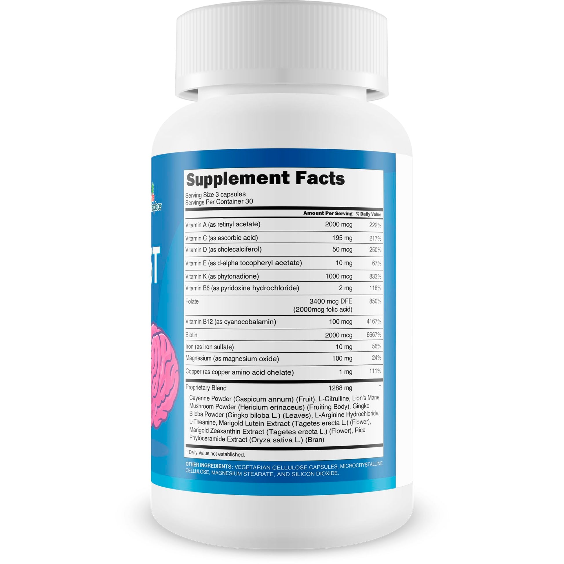 Top Best Brain - Cognitive Support Supplement for Memory, Focus, & Mental Clarity - Promote Improved Concentration, Cognition, & Motivation - Brain Pills for Cognitive Health - Nootropic Formula Generic uk supplements