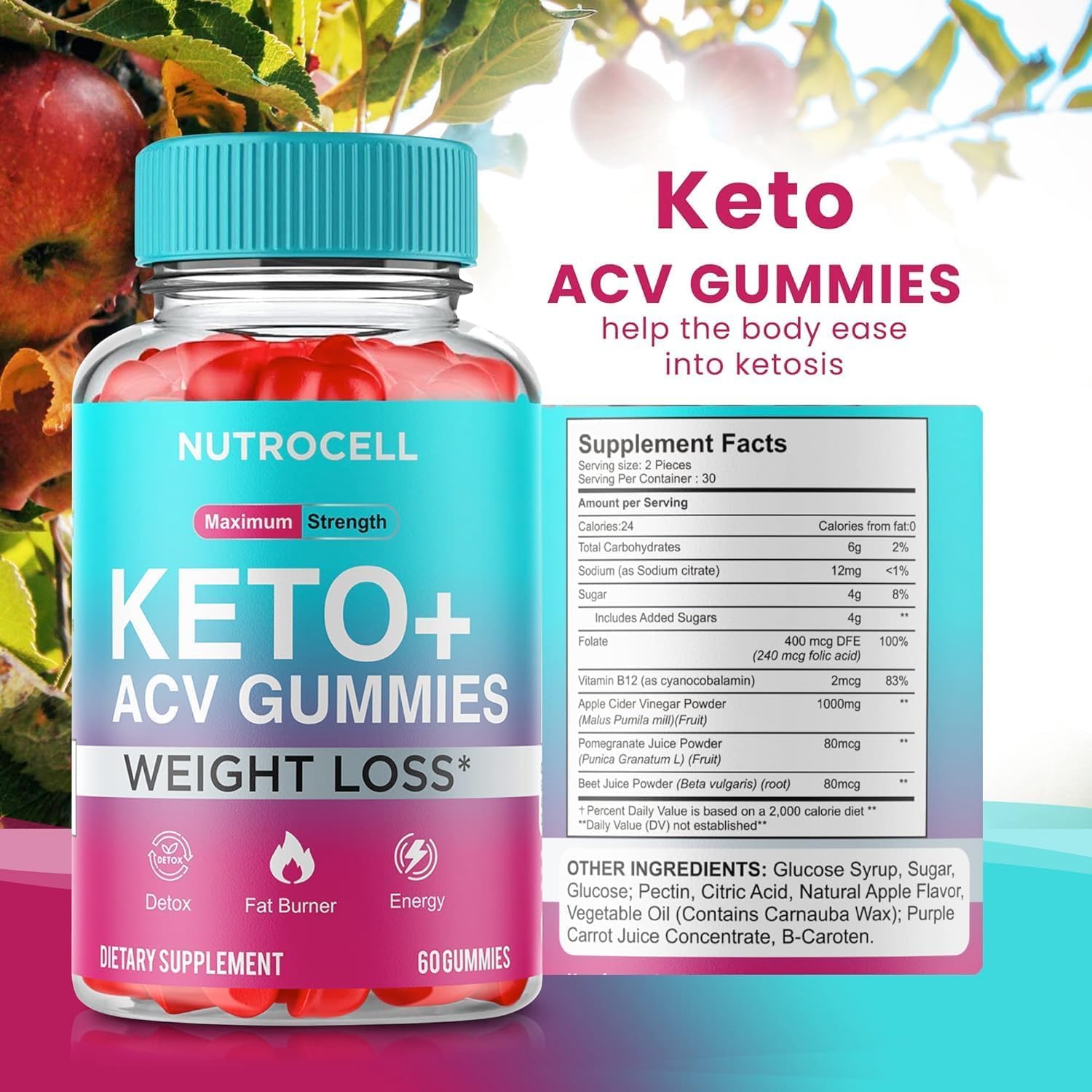 Keto ACV Gummies - Keto Apple Cider Vinegar Gummies - Advanced Weight Loss SHAPEMODE uk supplements