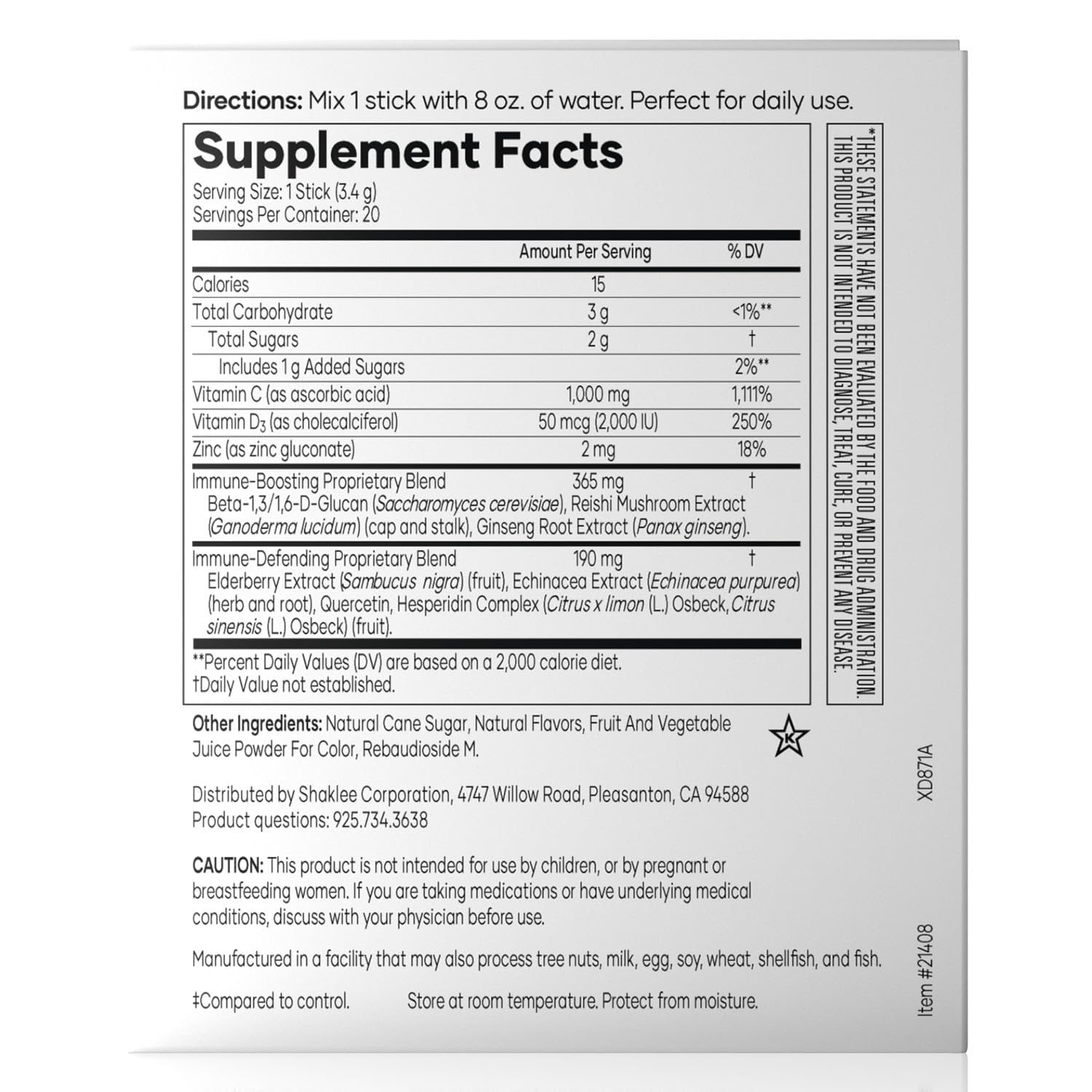 Shaklee - Triple Defense Boost - 20 Servings Shaklee uk supplements