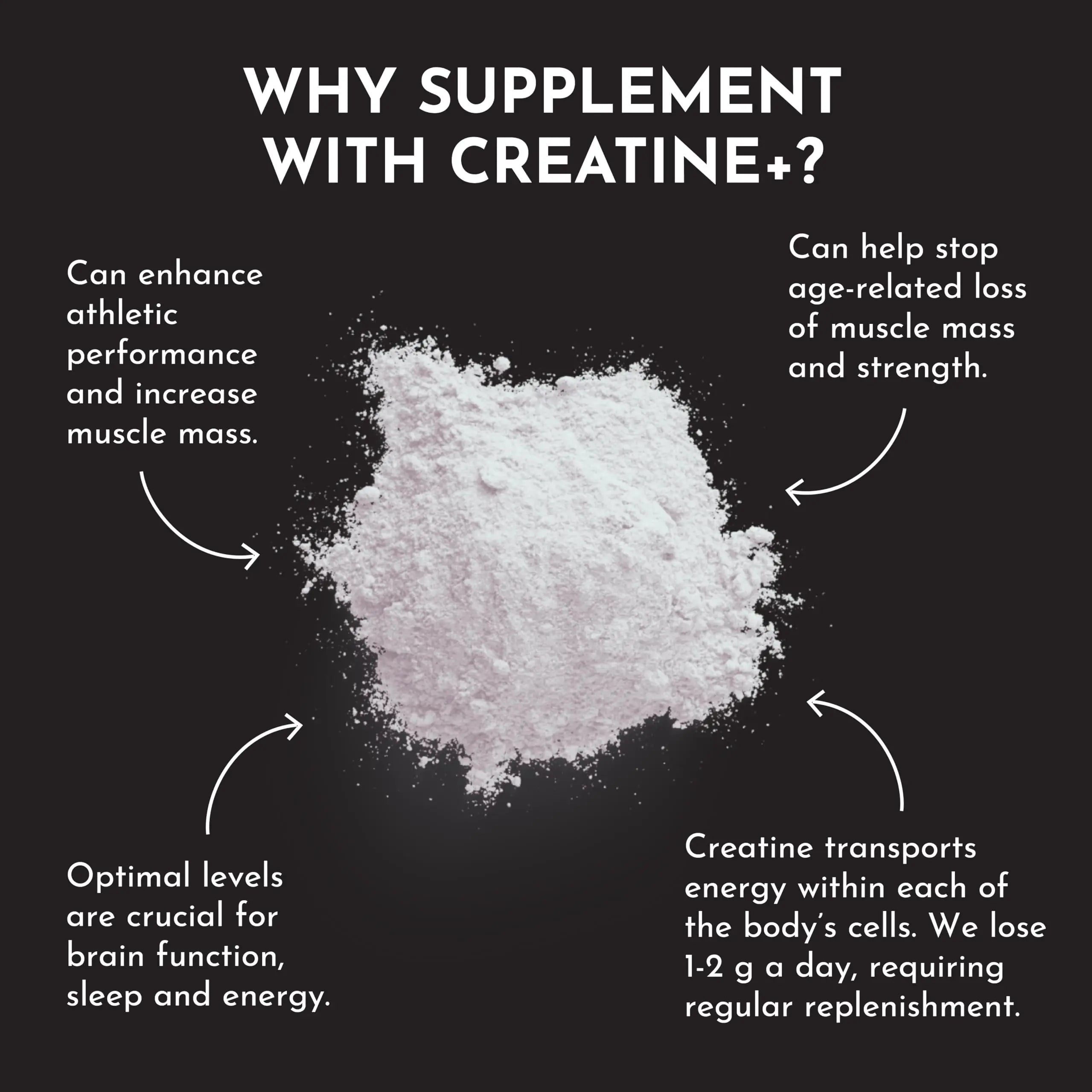 JUST INGREDIENTS Creatine Monohydrate Powder with Rejen Fulvic Mineral Complex - Supports Muscle Recovery, Energy, Strength, Cognitive Function - 30 Servings JUST INGREDIENTS uk supplements