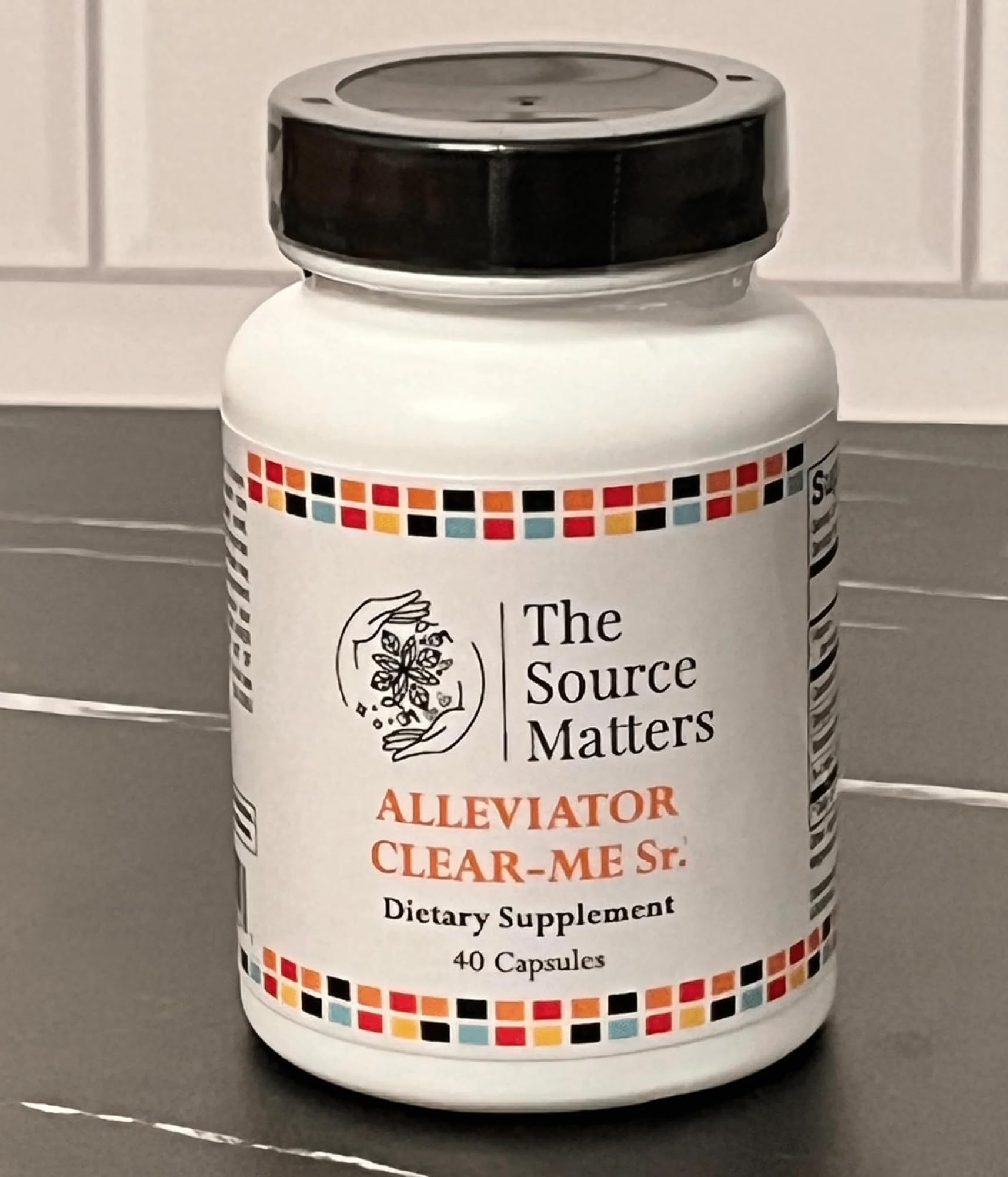 The Source Matters Alleviator Clear-ME SR Seasonal Allergy Relief and Immune Support | Quercetin, Bromelain, Stinging Nettles, NAC, and Vitamin C (40 Capsules) THE SOURCE MATTERS uk supplements