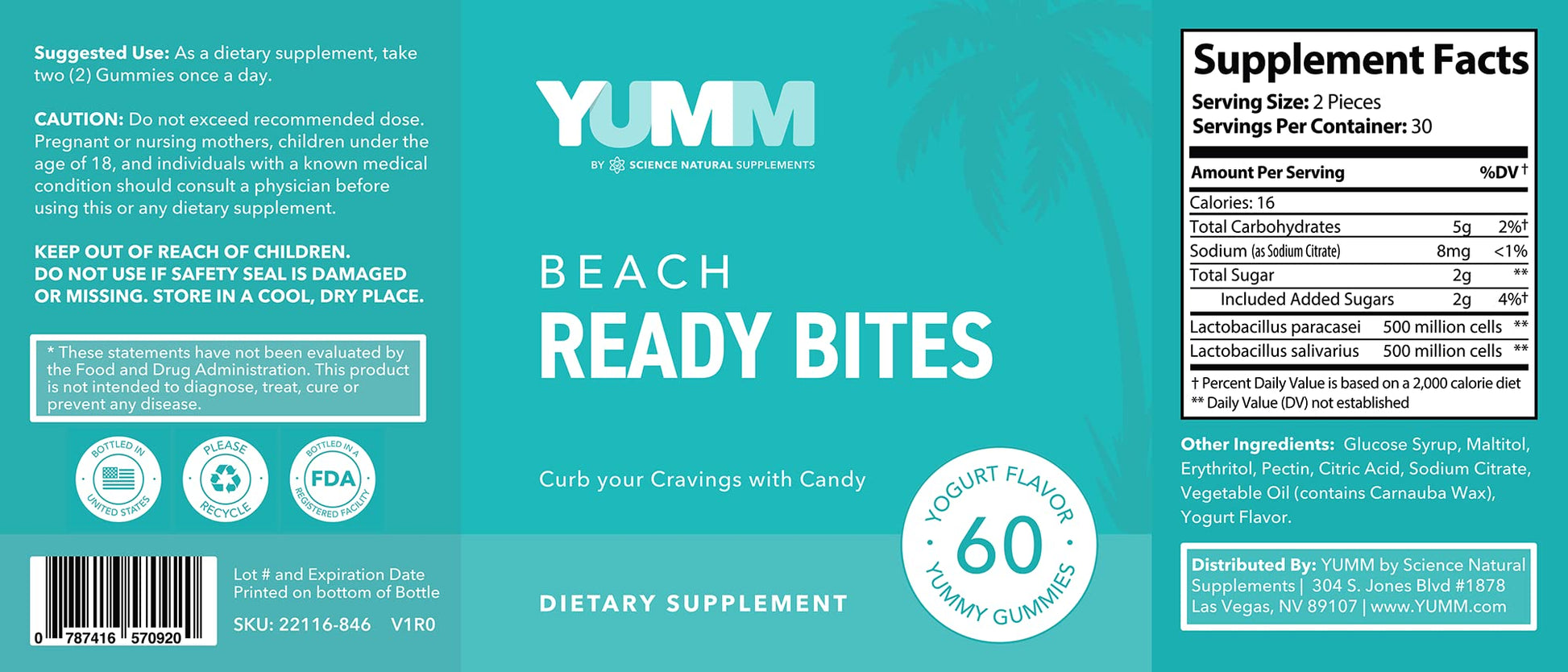 Science Natural Supplements Yumm Beach Ready Bites Formulated to Support Weight Science Natural Supplements uk supplements