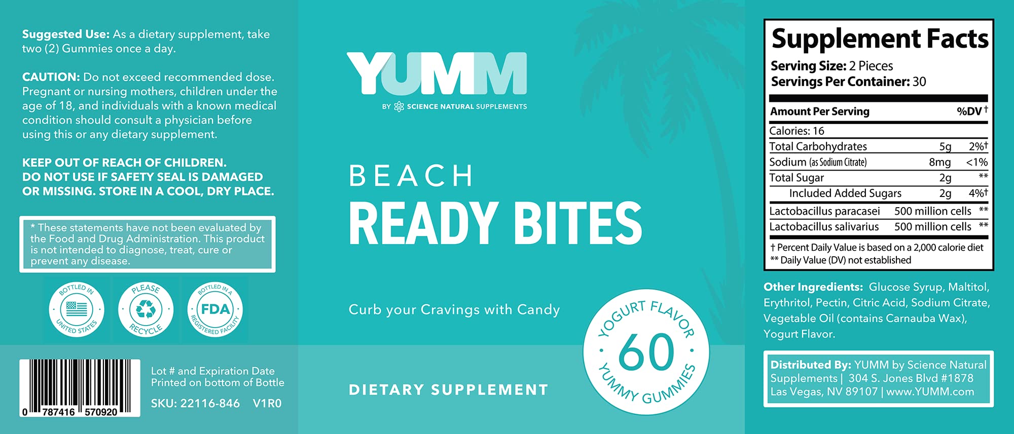Science Natural Supplements Yumm Beach Ready Bites Formulated to Support Weight Science Natural Supplements uk supplements