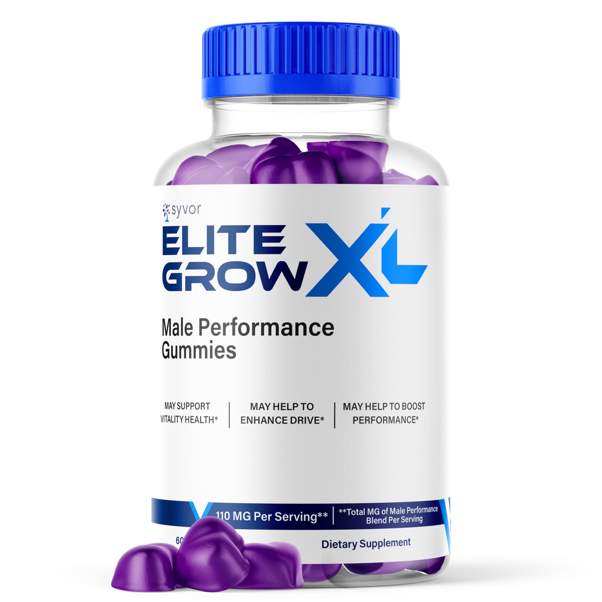 Elite Grow XL Gummies, Elite GrowXL Maximum Strength Gummy Supplement, Elite Grow X L All Natural Advanced Formula Gummys Chewable Vitamin EliteGrow Delicious Premium Once Daily Gummes (60 Gummies) Syvor uk supplements