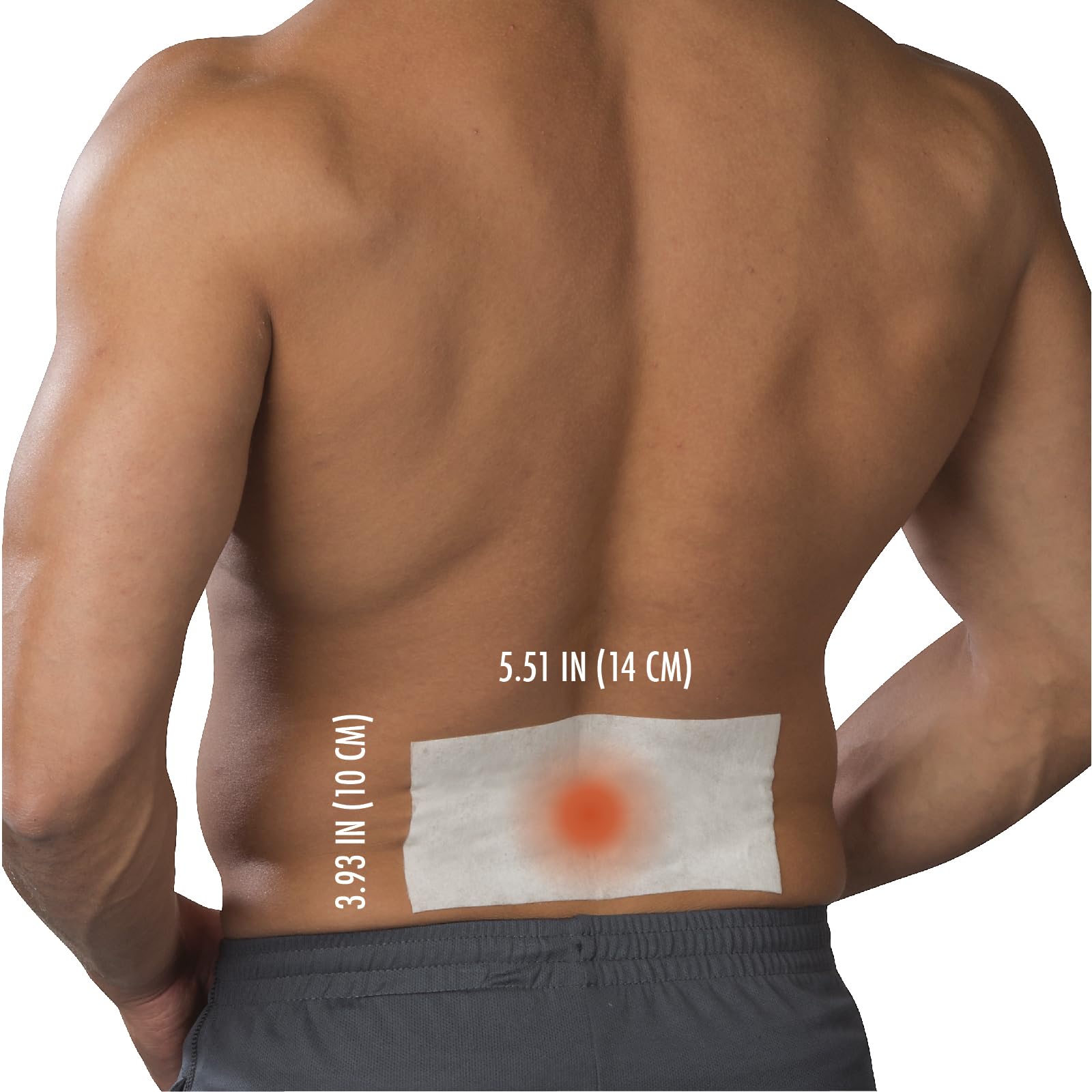 Thera|Care Pain Relief Patch | 4% Lidocaine Patch | 3.9” x 5.5” | 5-Count Box Thera Care uk supplements
