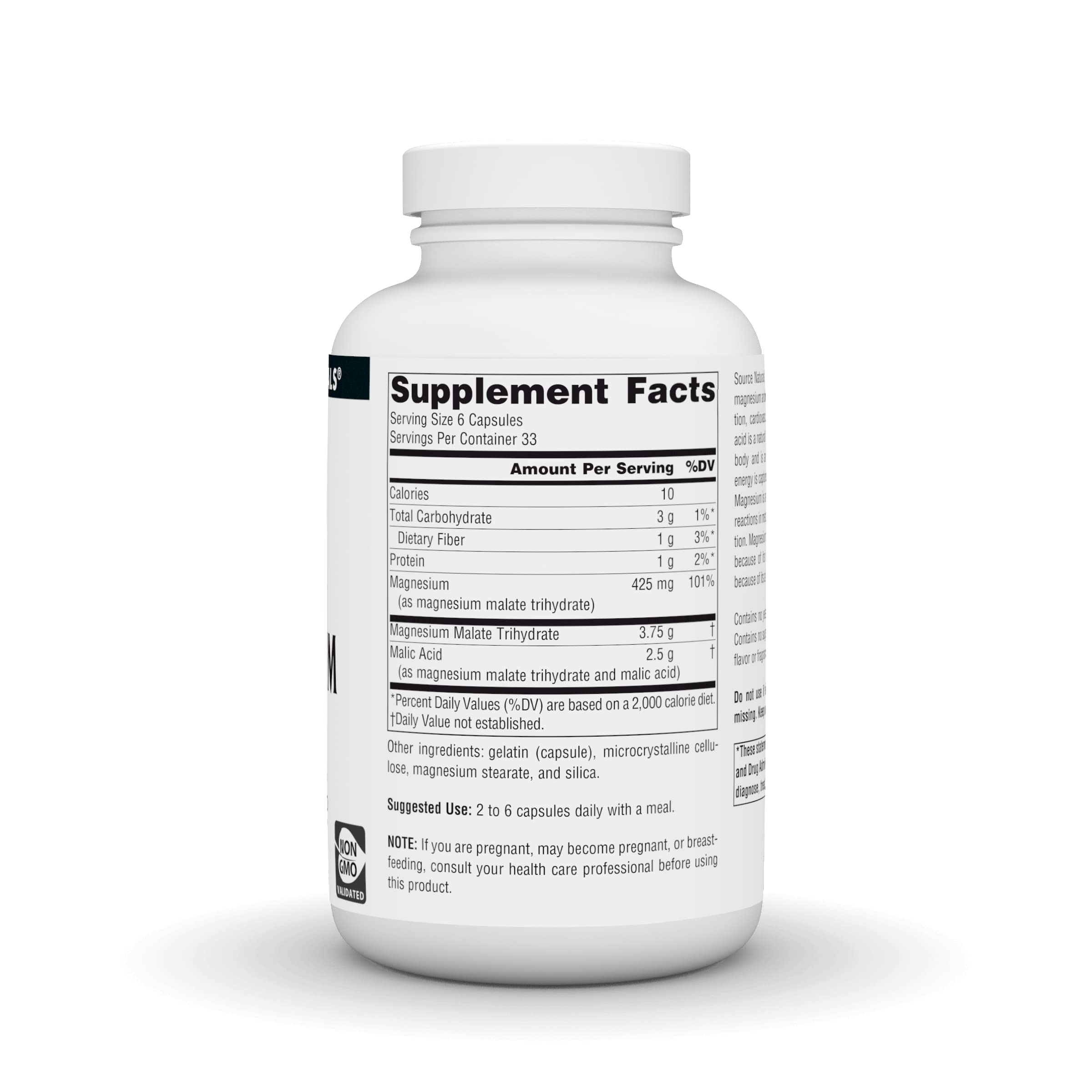 Source Naturals Magnesium Malate, Magnesium Malic Acid Supplement, Non GMO, 3750 MG Source Naturals uk supplements