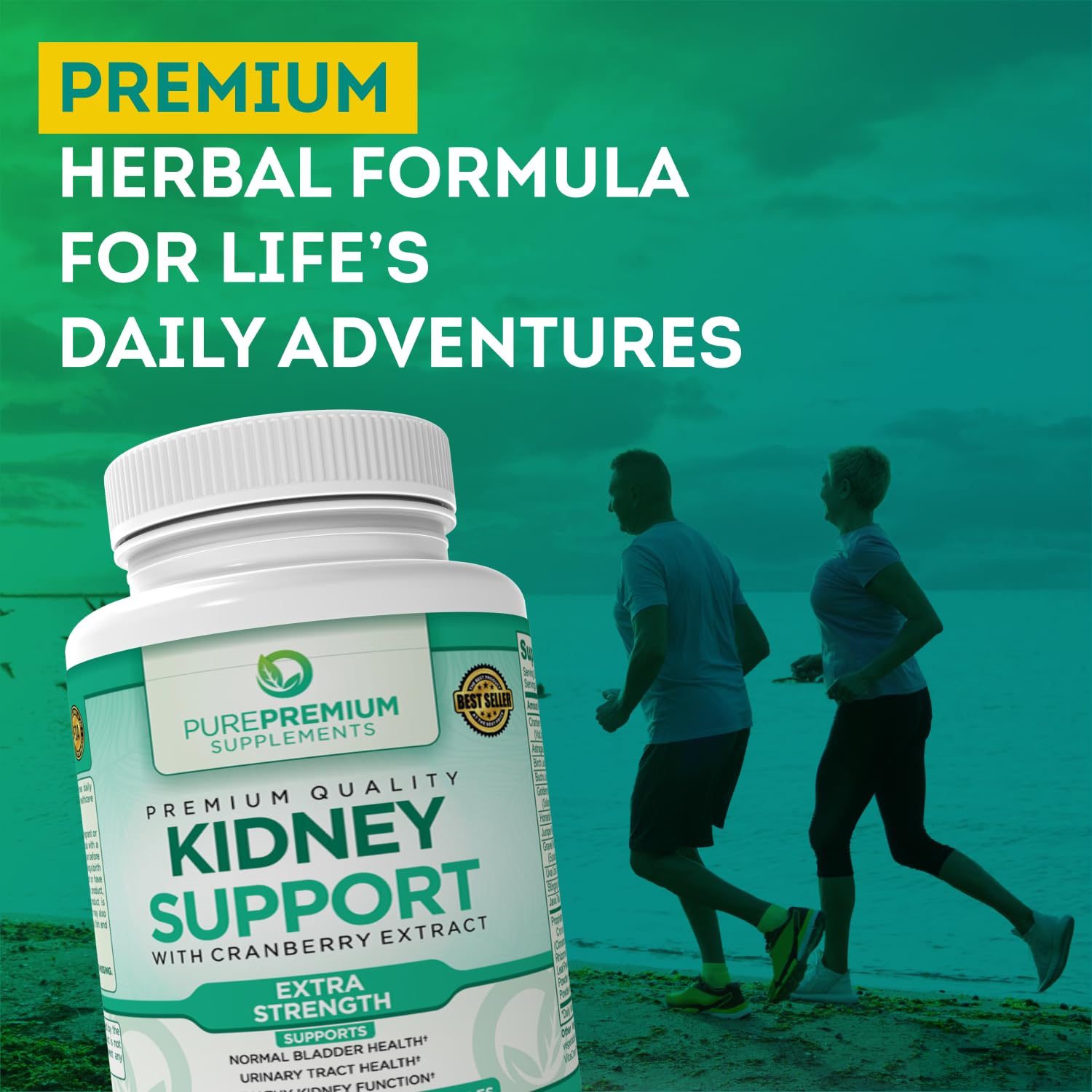 PurePremium Kidney Support Supplement for Men and Women - with Cranberry Extract PurePremium Supplements uk supplements