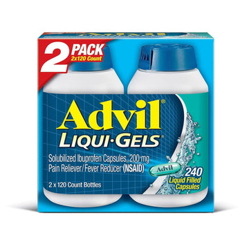 Advil Liqui-Gels (2pk, 120 Count) Advil uk supplements