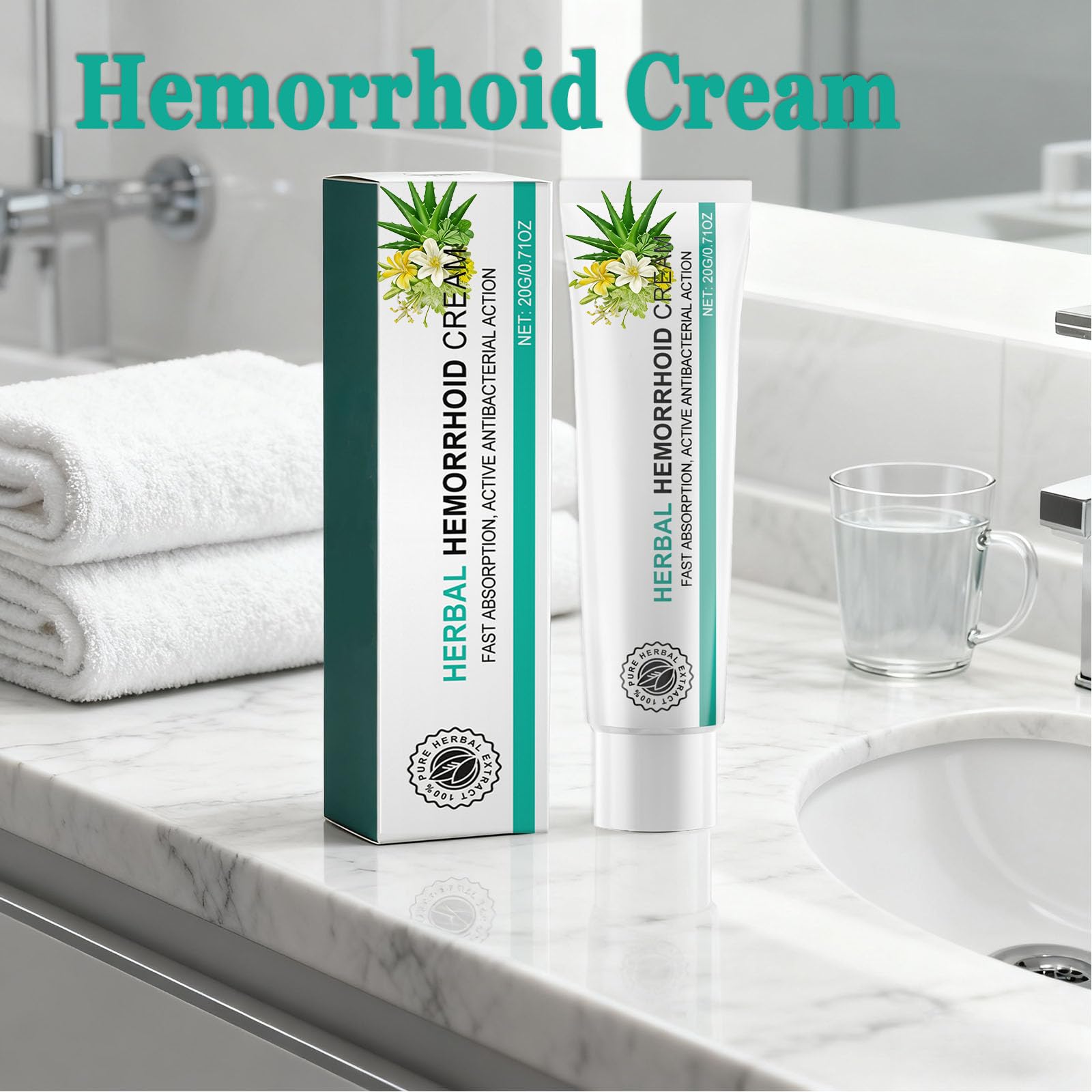 Hushblade Hemorrhoid Body Cream, Natural Herbal Hemorrhoid Cream, for Men and Women Moisturizing and Nourishing Hushblade uk supplements