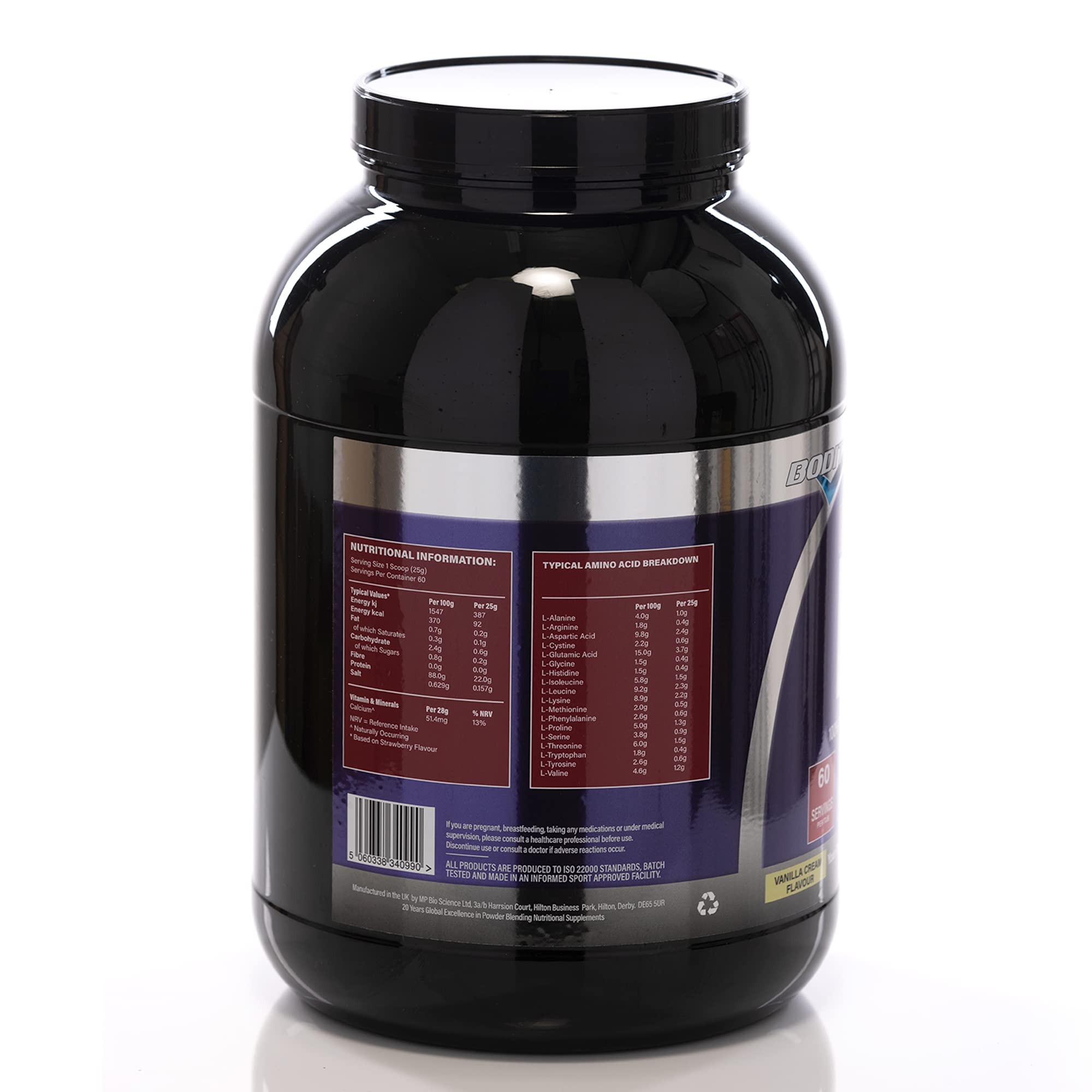 Boditronics 1.5 kg Iso Express Whey 100% Whey Isolate Protein Powder with Occurring Amino Acid Boditronics uk supplements