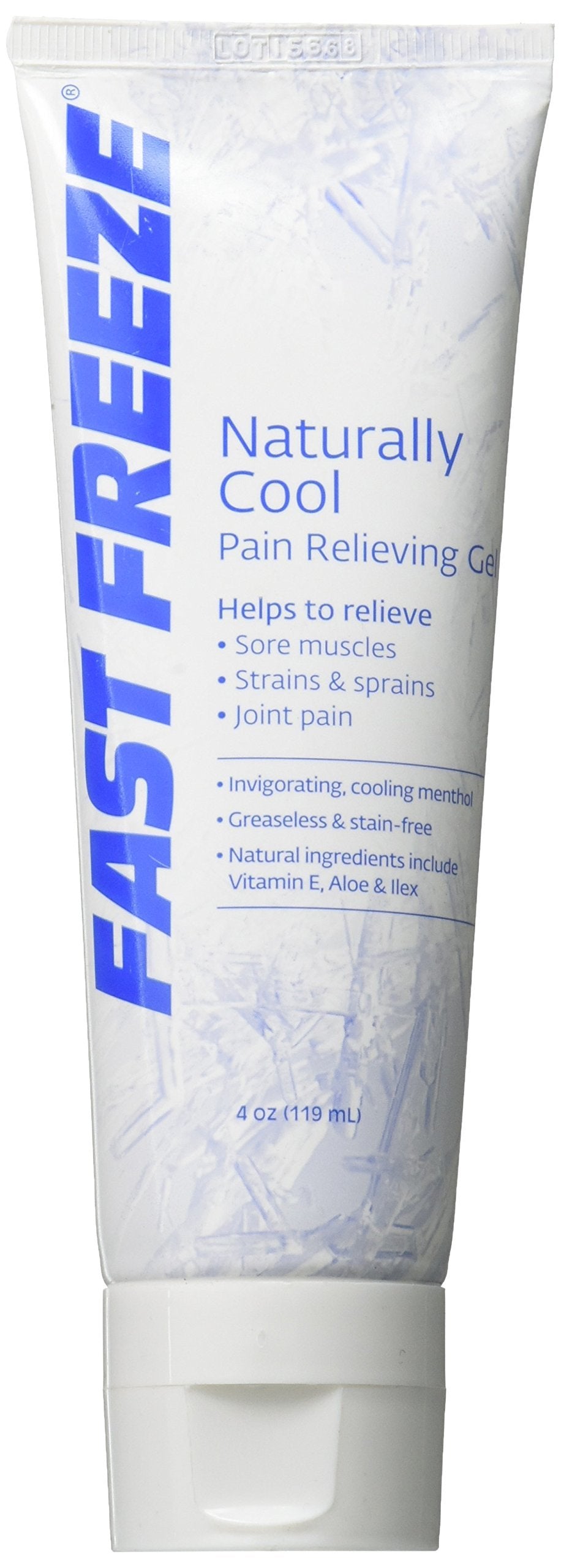 Fast Freeze All-Natural Cooling Pain Relief Therapy: Gel Tube, 4 fl oz Fast Freeze uk supplements