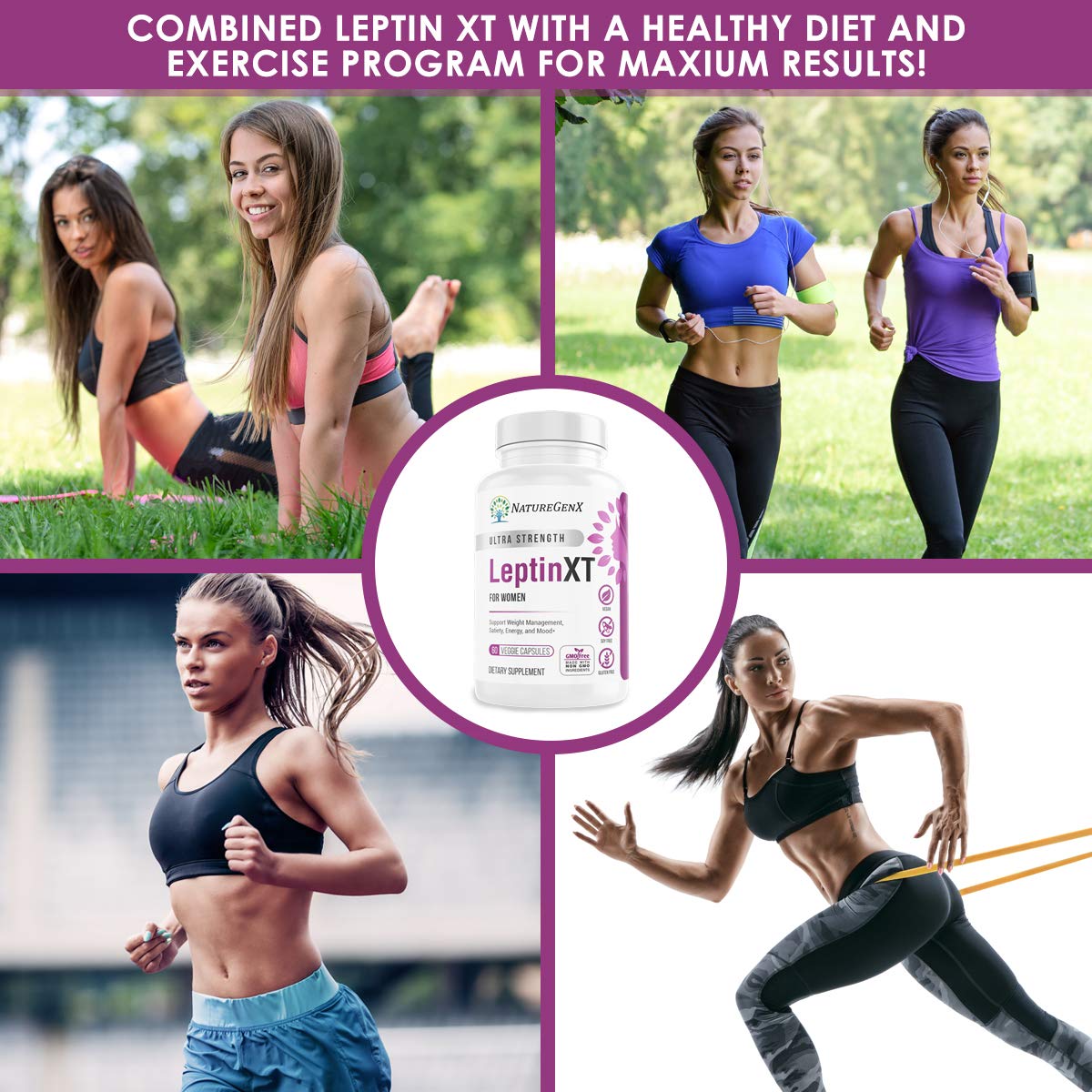 NatureGenX LeptinXT - Leptin Supplements for Weight Loss for Women - Extra Strength NatureGenX uk supplements