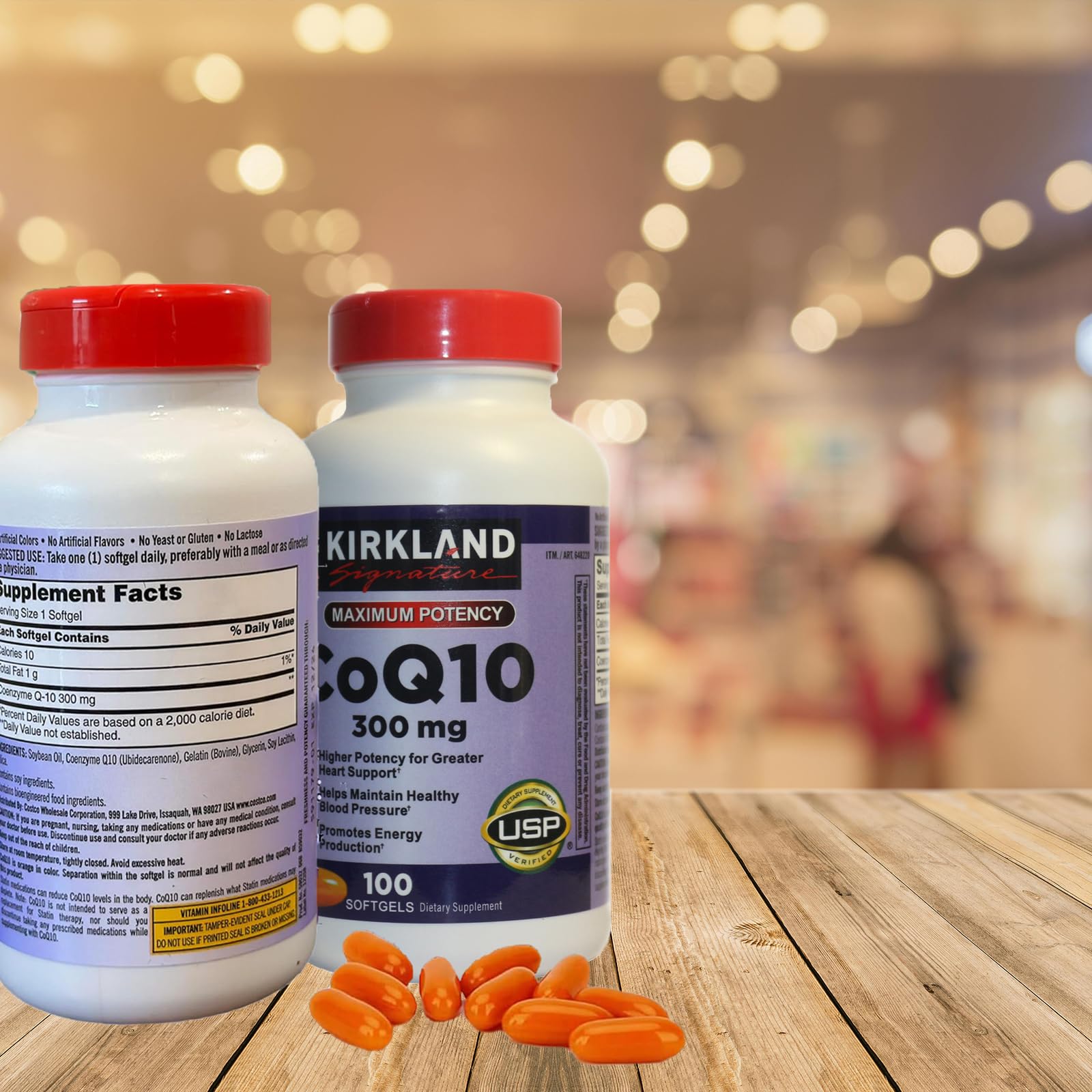 CARZIX CoQ10 300mg,100 Softgels-Helps Maintain Healthy Blood Pressure，Romotes CARZIX uk supplements