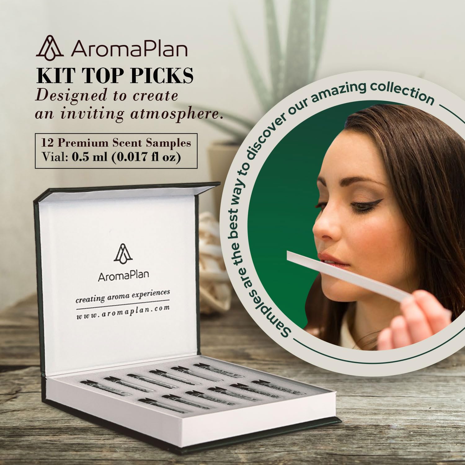 Aromaplan Sample Set, Top Picks Set Collection Exclusively for Smelling, NOT Machine USE AROMAPLAN uk supplements