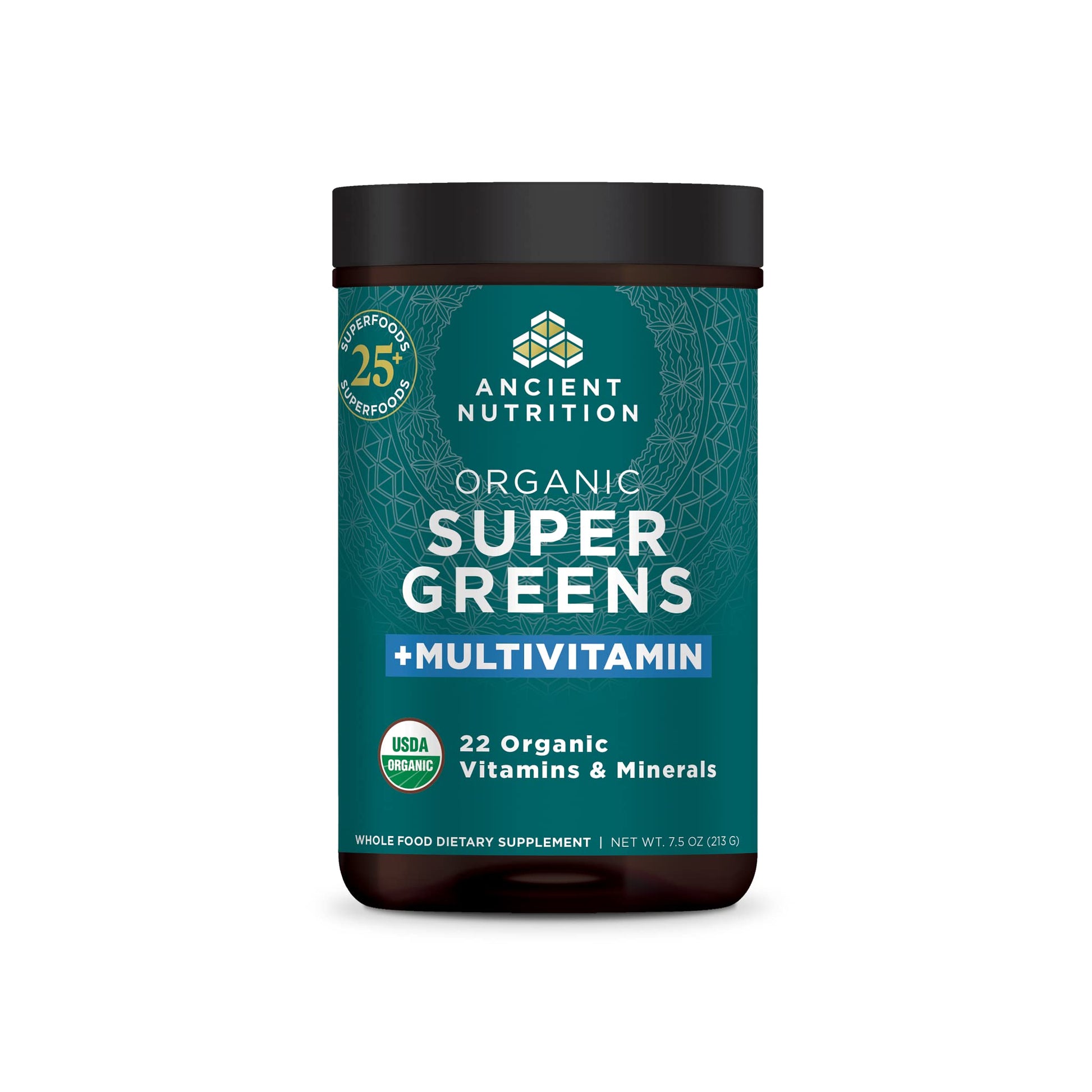 Ancient Nutrition, Vitamin Powder, One Bottle Made from Real Fruits, Vegetables and Herbs, for Digestive and Energy Support, 25 Servings, 7.5oz Ancient Nutrition uk supplements