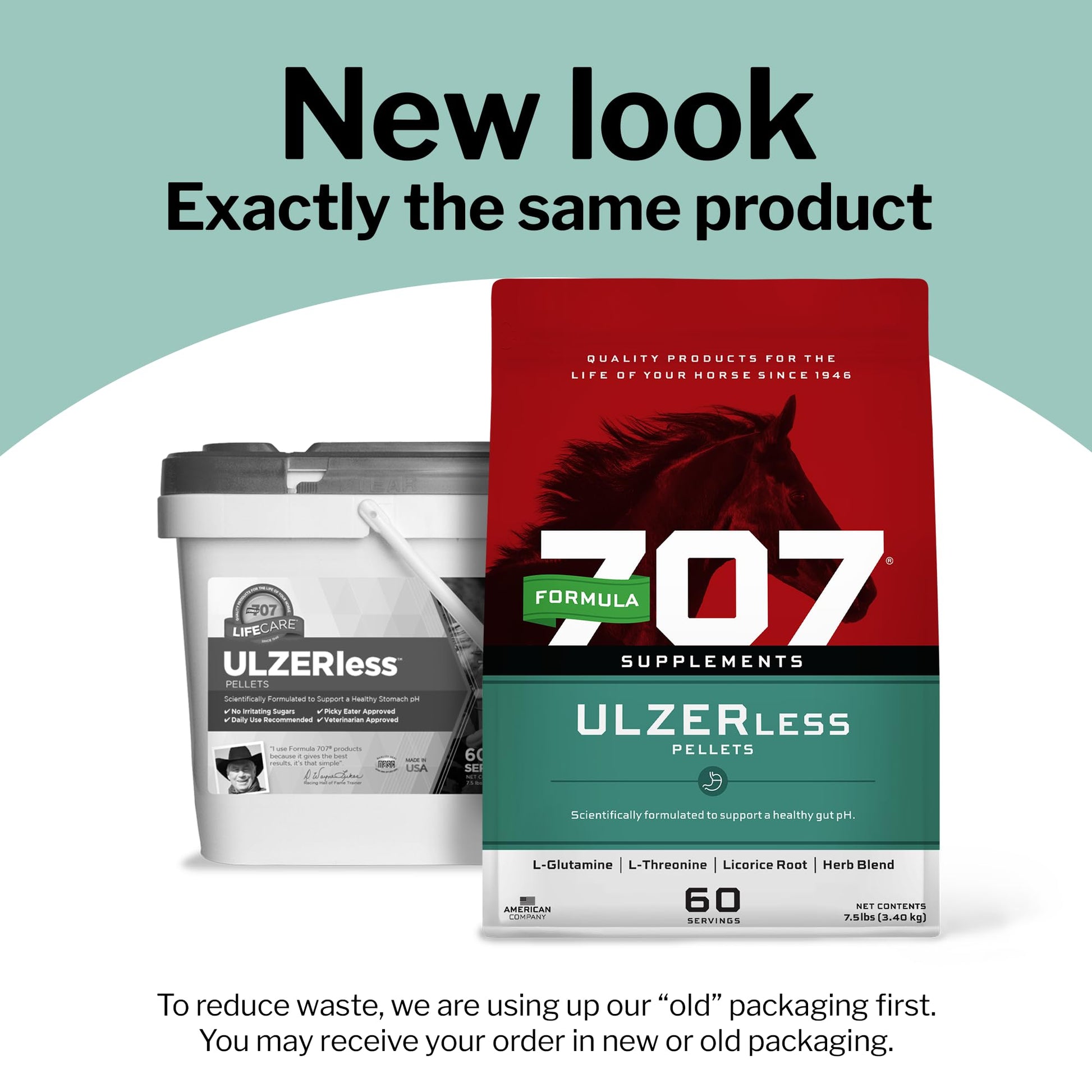 Formula 707 ULZERless Equine Supplement, 7.5lb Bag - Natural Gut Support for Horses with Ulcer Risk Factors Formula 707 uk supplements