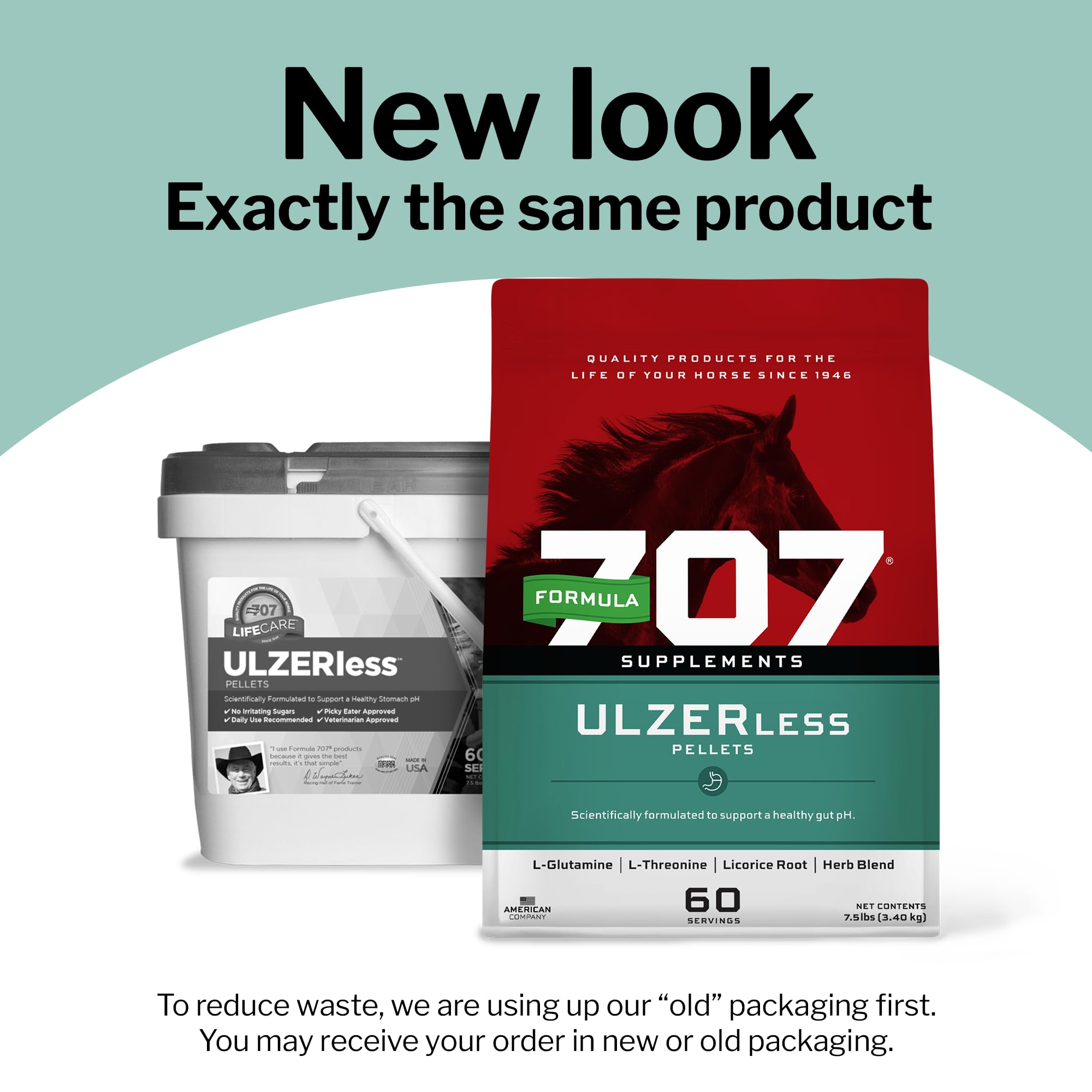 Formula 707 ULZERless Equine Supplement, 7.5lb Bag - Natural Gut Support for Horses with Ulcer Risk Factors Formula 707 uk supplements